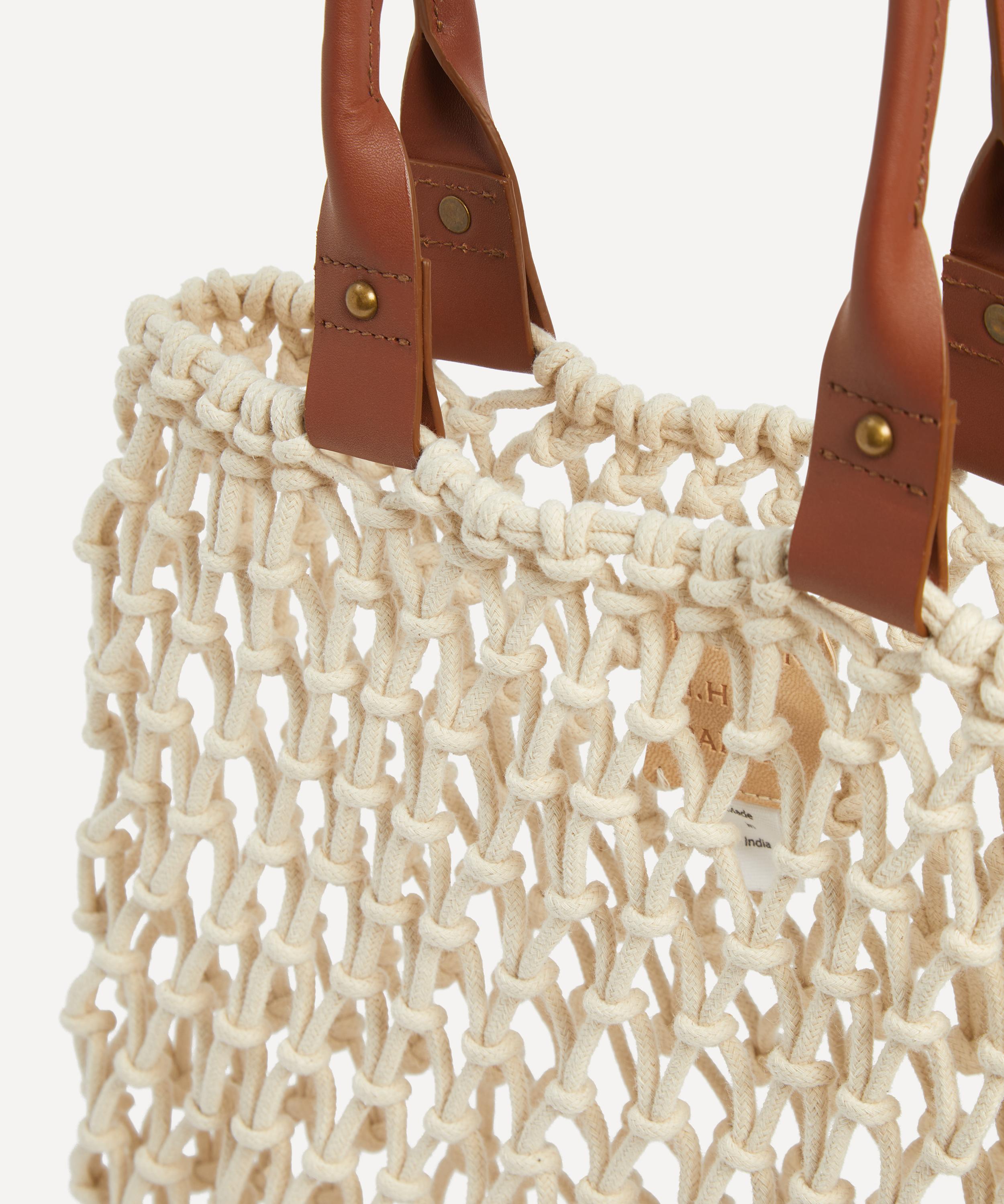 Maison N.H Paris - Goa Macramé Handbag image number 3