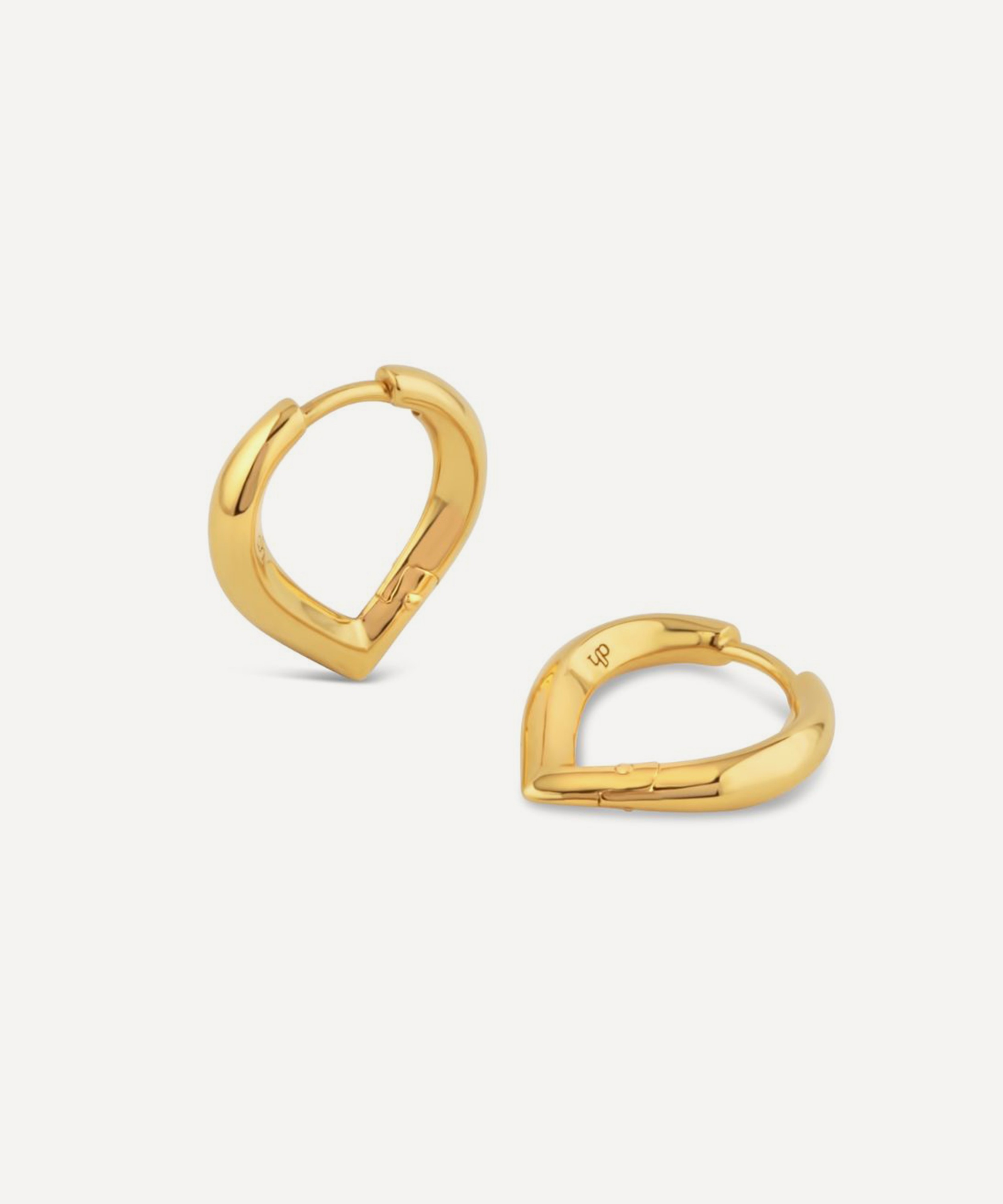 Dinny Hall - 22ct Gold-Plated Sunbeam Small Point Hoop Earrings image number 3