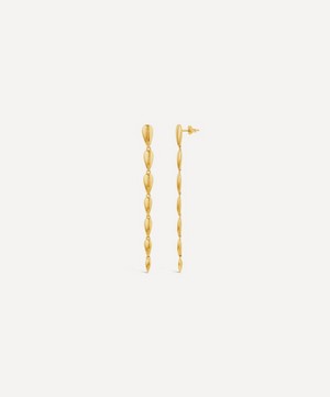 Dinny Hall - 22ct Gold-Plated Sunbeam Column Drop Earrings image number 2