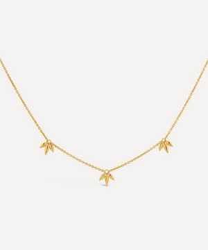 Dinny Hall - 22ct Gold-Plated Sunbeam Cluster Charm Necklace image number 0