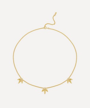 Dinny Hall - 22ct Gold-Plated Sunbeam Cluster Charm Necklace image number 2