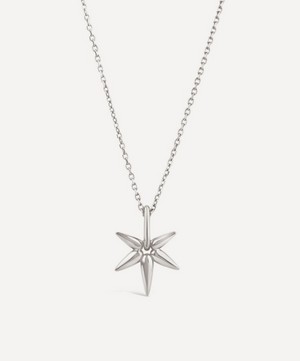 Dinny Hall - Sterling Silver Sunbeam Charm Pendant Necklace image number 0