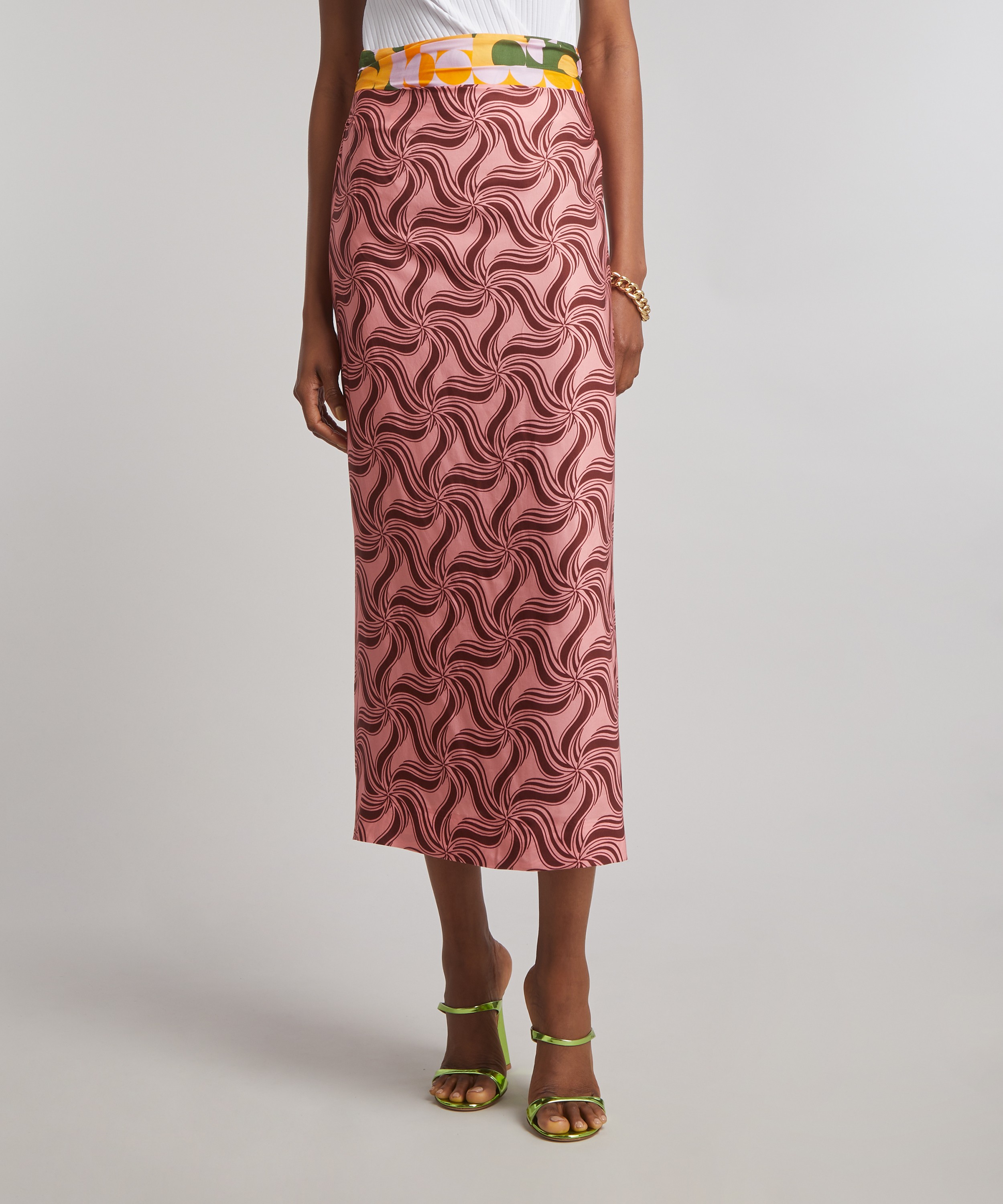 Dries Van Noten - Printed Maxi Skirt image number 2