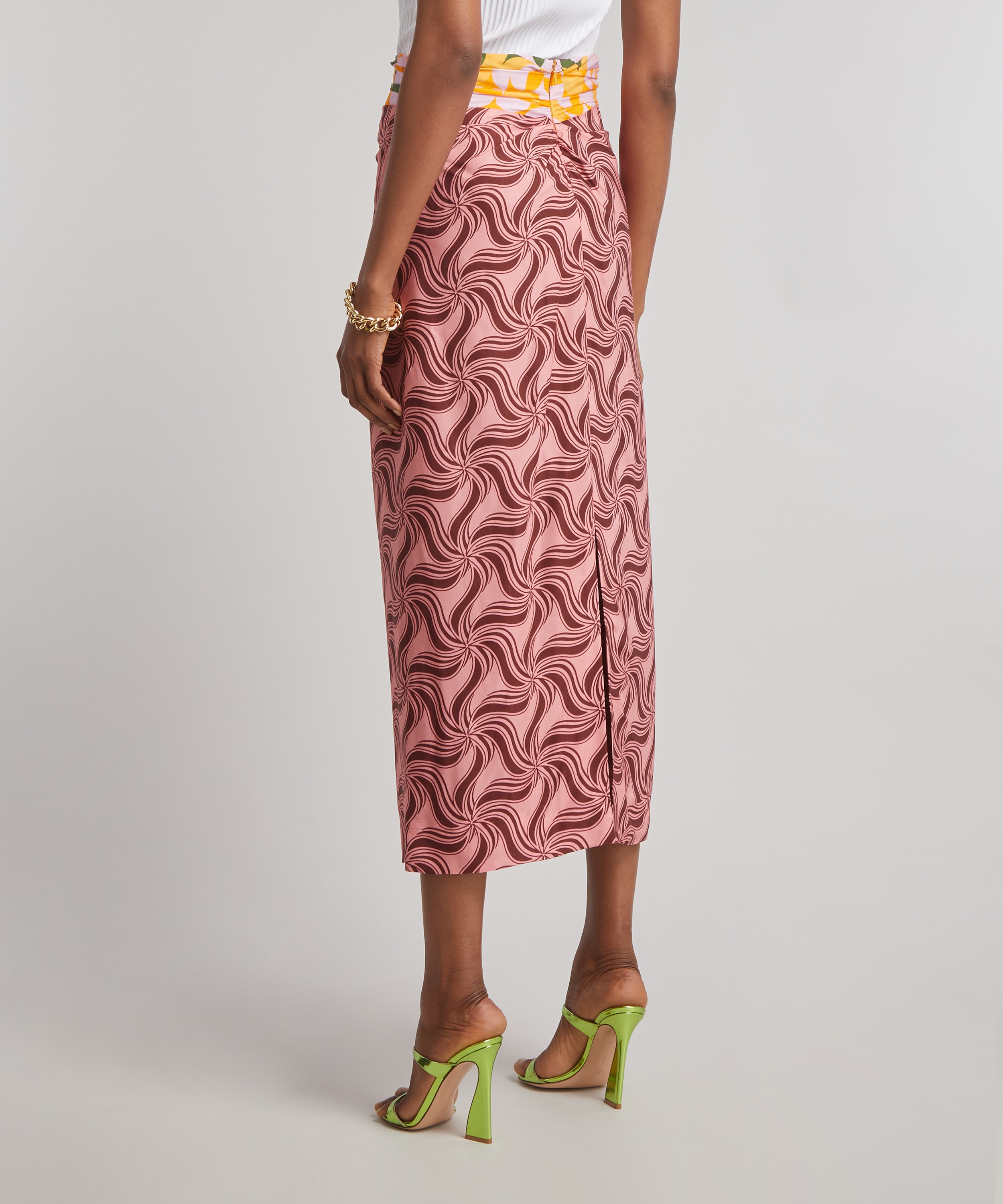 Dries Van Noten - Printed Maxi Skirt image number 3