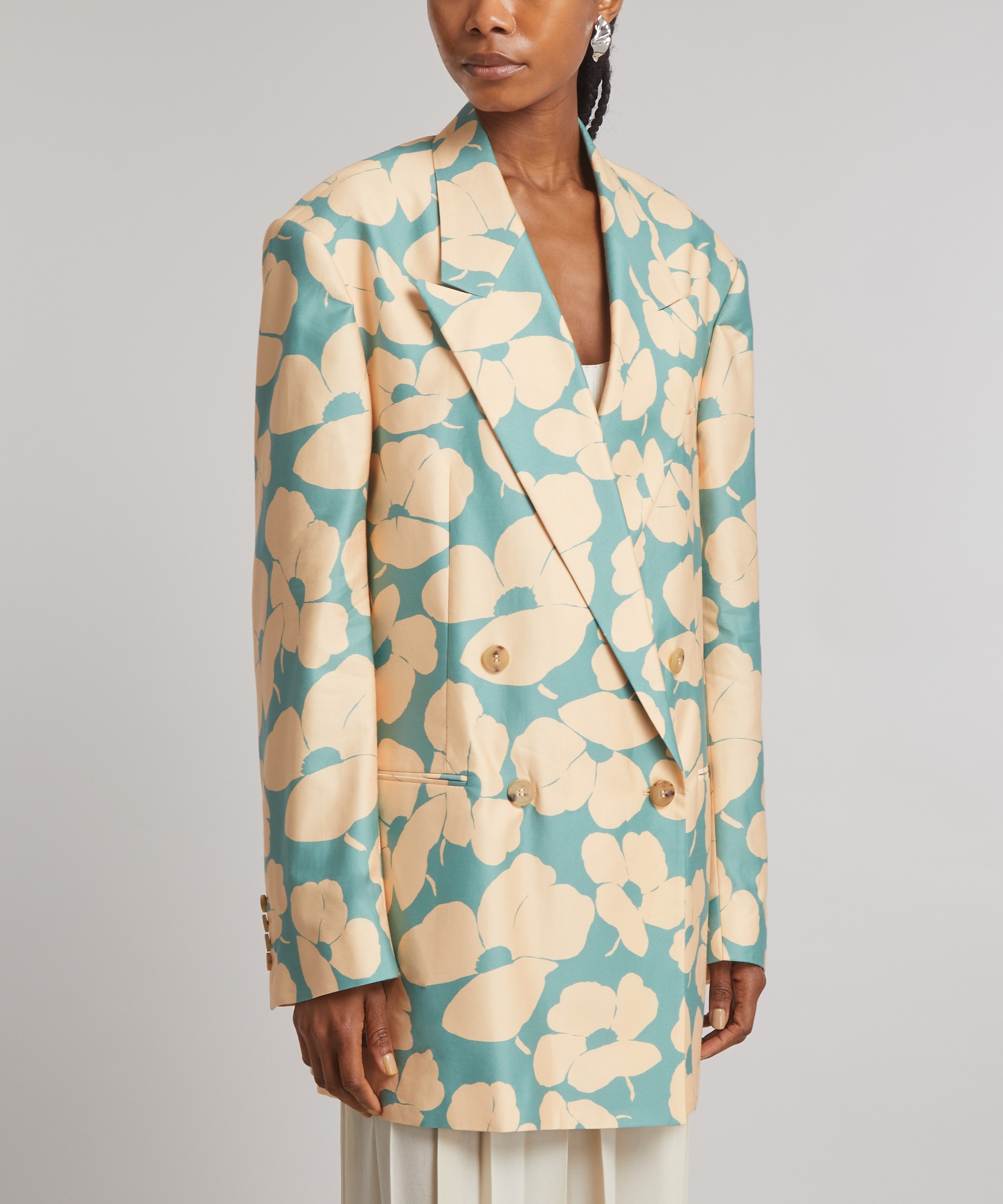 Dries Van Noten - Printed Oversized Blazer image number 2