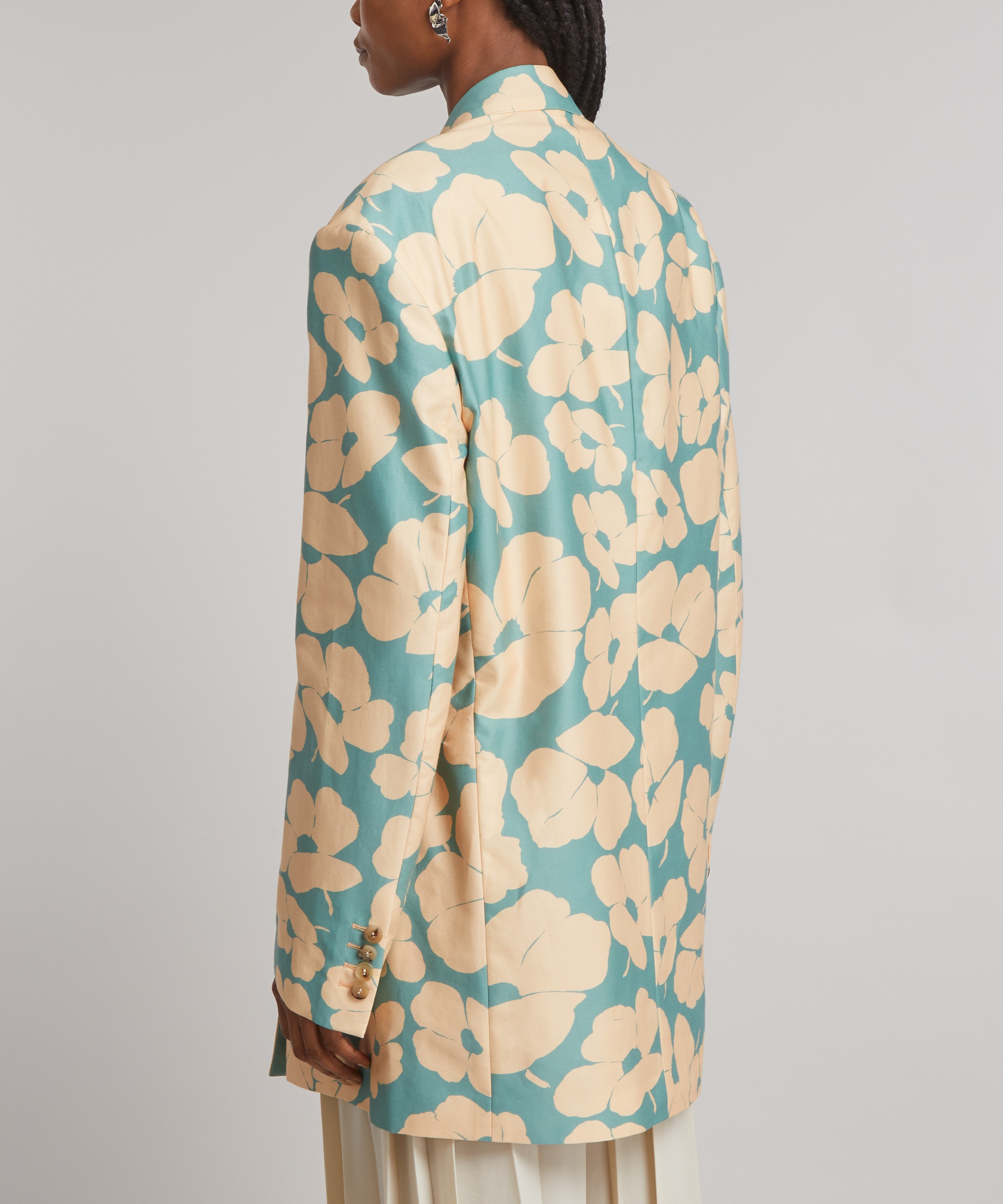 Dries Van Noten - Printed Oversized Blazer image number 3