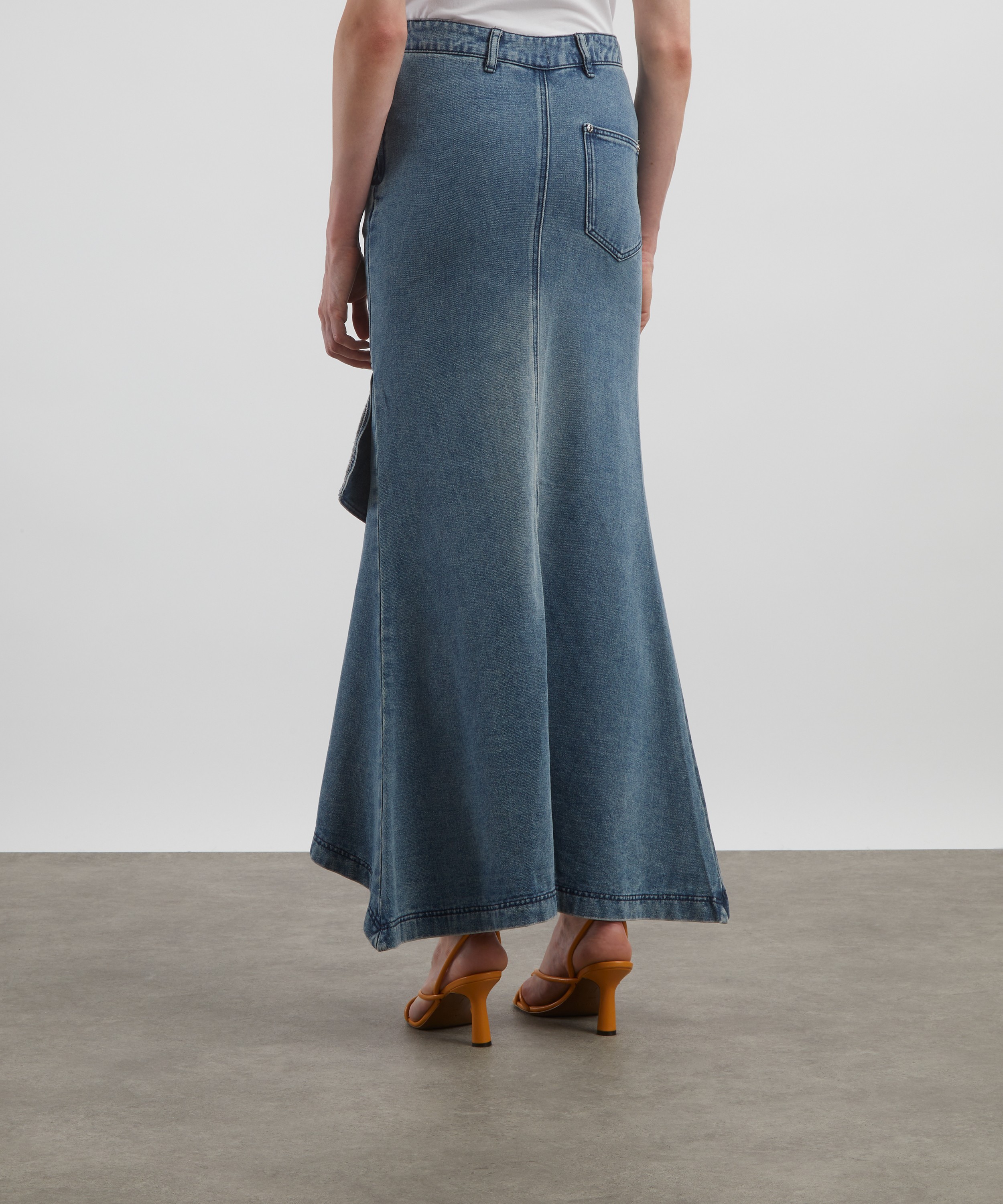 House of Sunny - The Cascade Denim Skirt image number 3