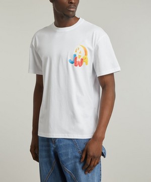JW Anderson - JWA Orange Print T-Shirt image number 2
