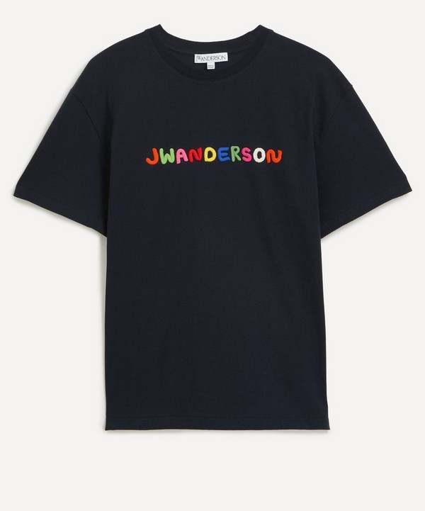 JW Anderson - Logo Embroidered T-Shirt image number null