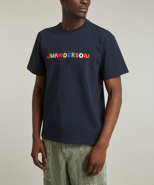 JW Anderson - Logo Embroidered T-Shirt image number 2