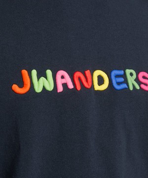 JW Anderson - Logo Embroidered T-Shirt image number 4