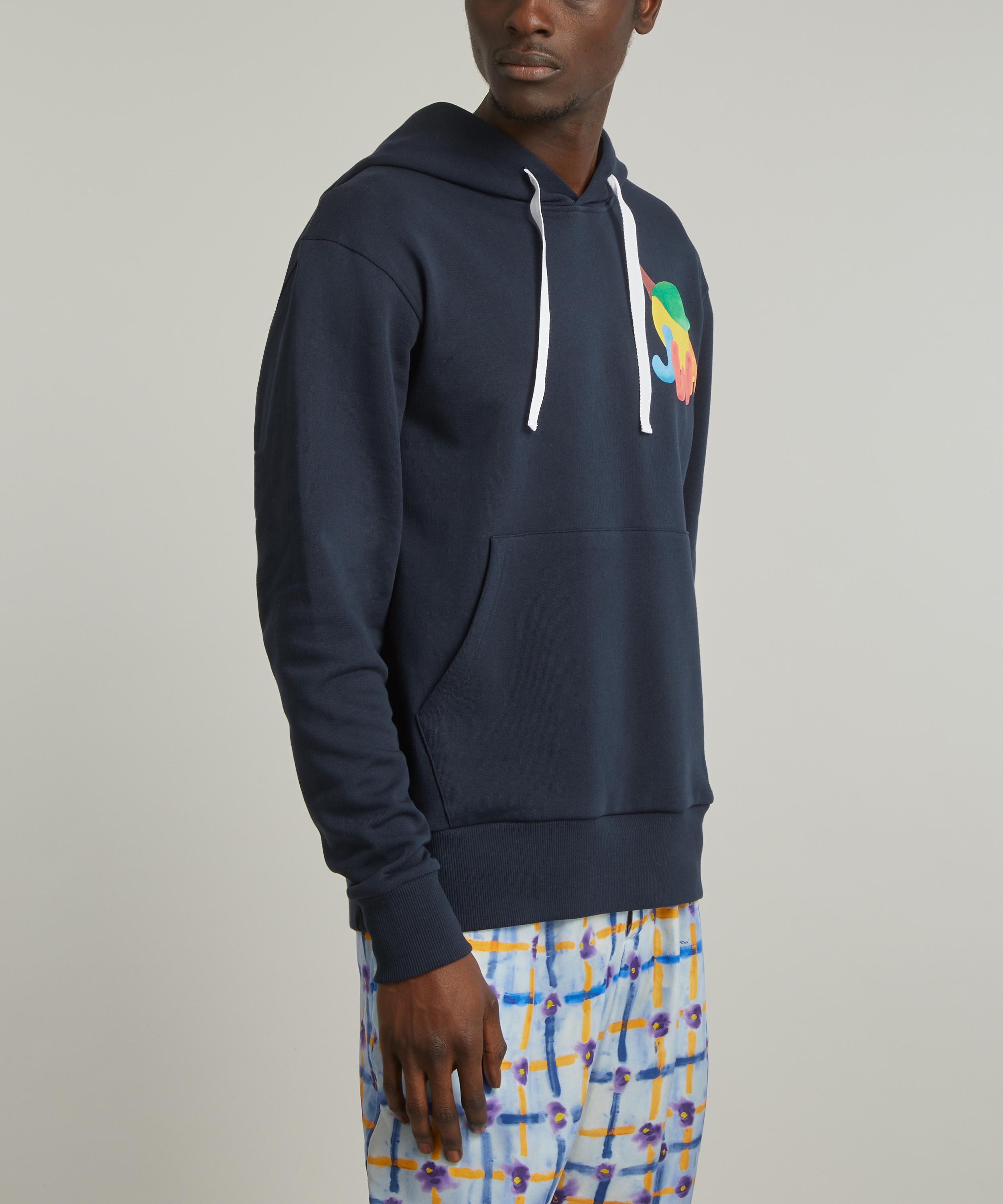 JW Anderson - JWA Lemon Print Hoodie image number 2