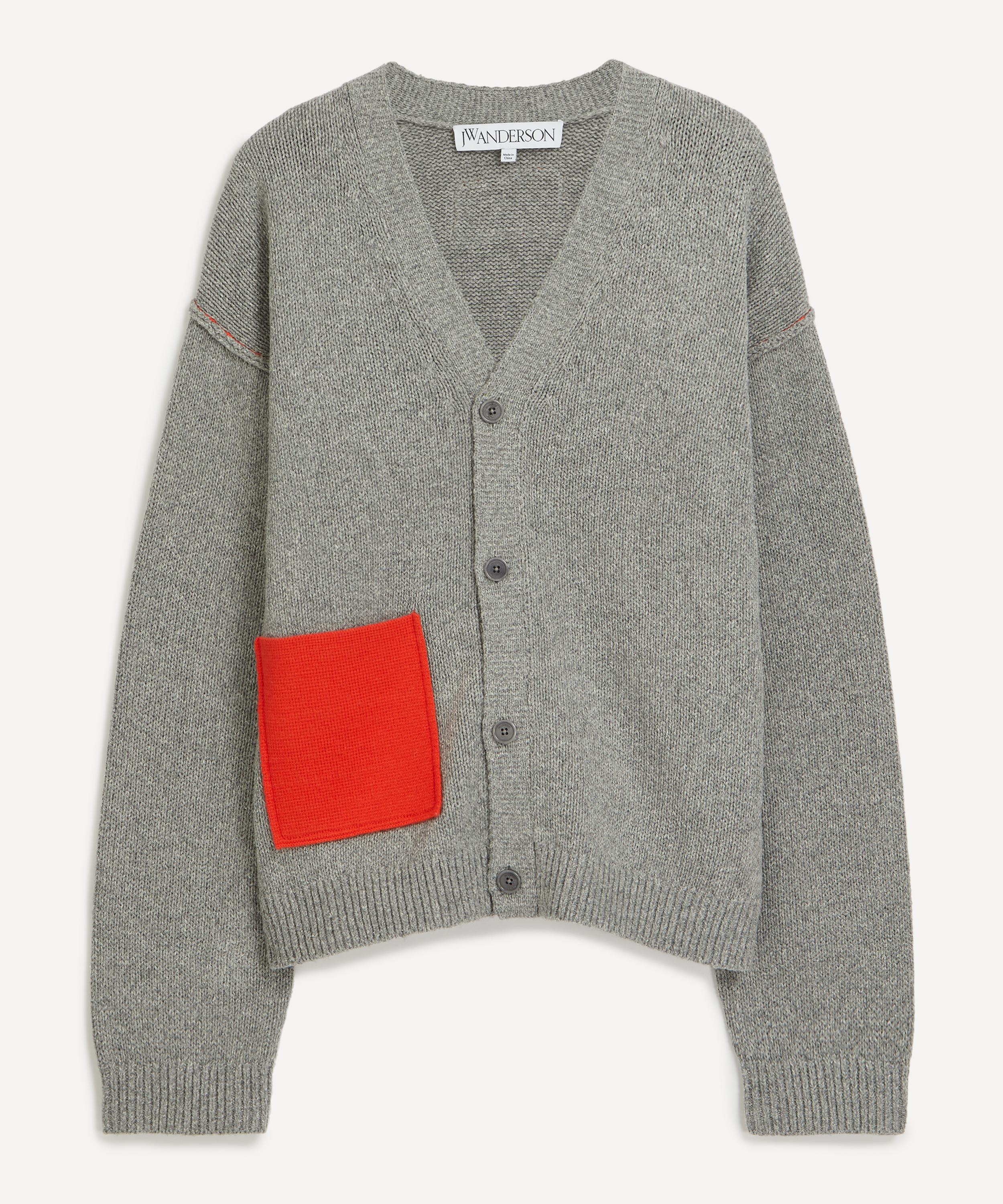 JW Anderson - JWA Contrast Pocket Cardigan image number 0