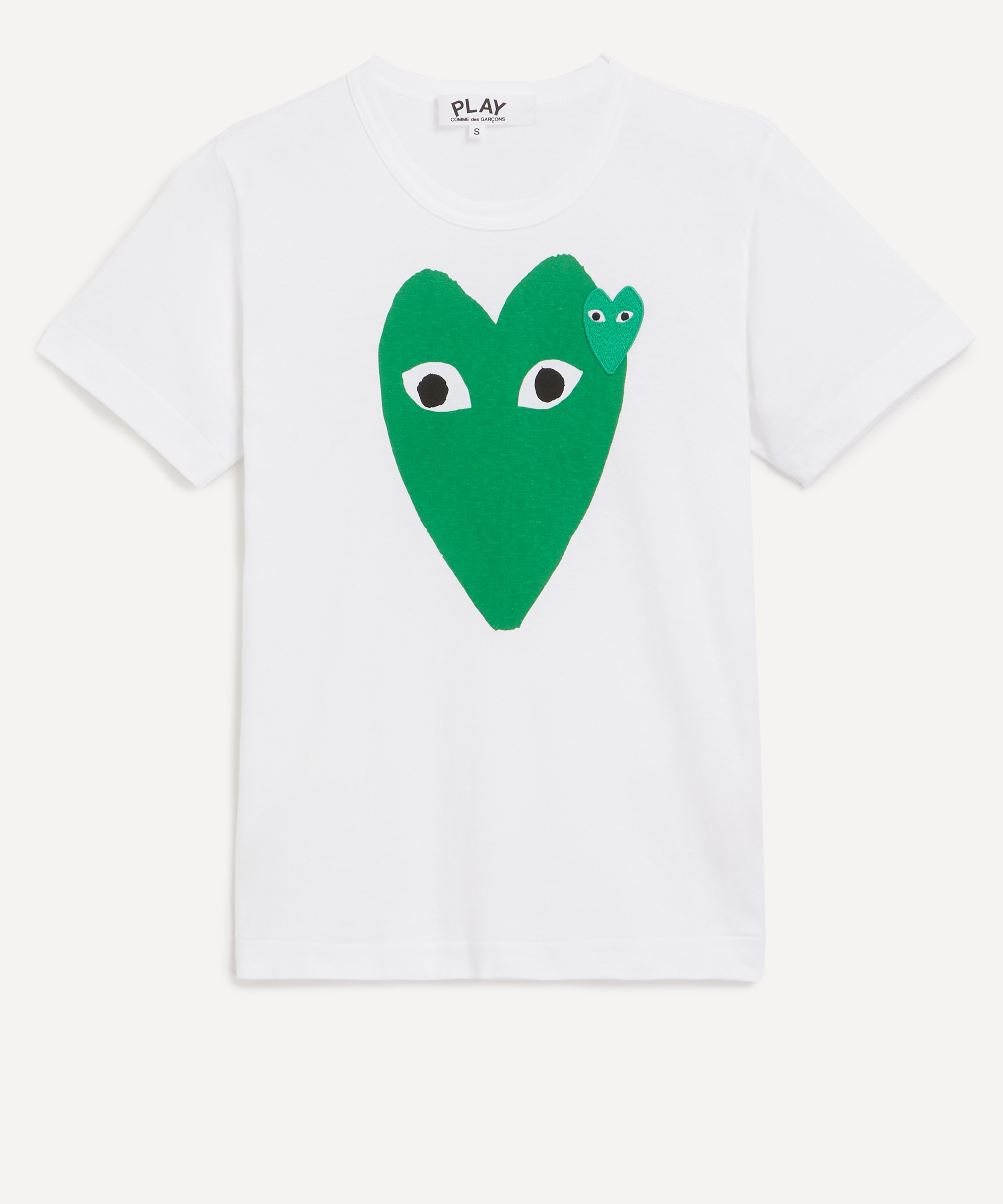 Comme des Garçons Play - Short Sleeve Logo T-Shirt image number 0