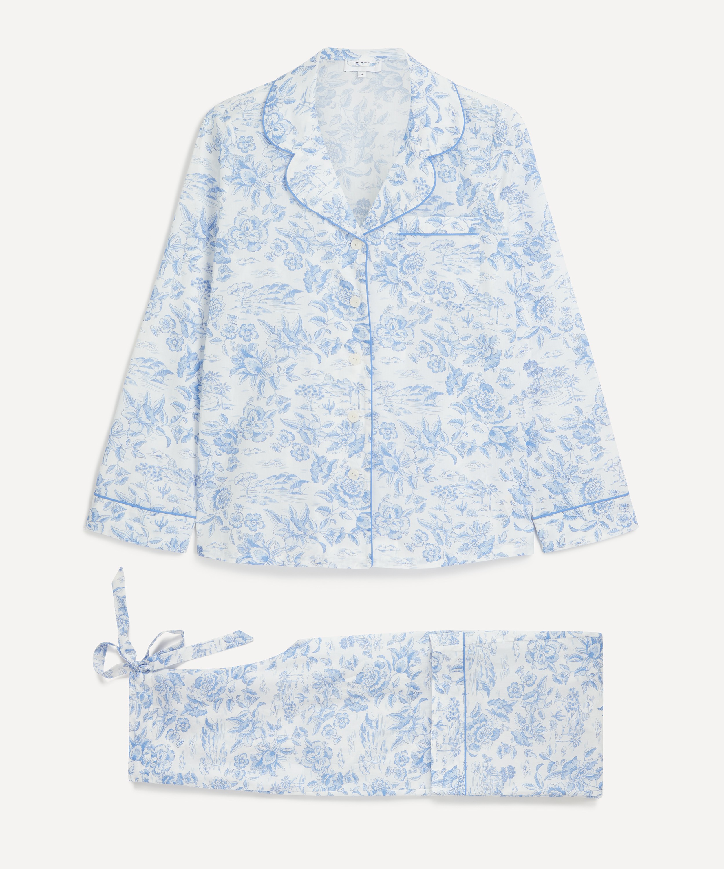 Liberty - Delft Lagoon Tana Lawn™ Cotton Classic Pyjama Set
