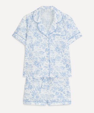Liberty - Delft Lagoon Tana Lawn™ Cotton Short-Sleeve Pyjama Set image number 0