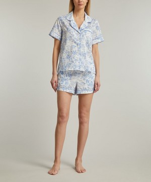 Liberty - Delft Lagoon Tana Lawn™ Cotton Short-Sleeve Pyjama Set image number 1