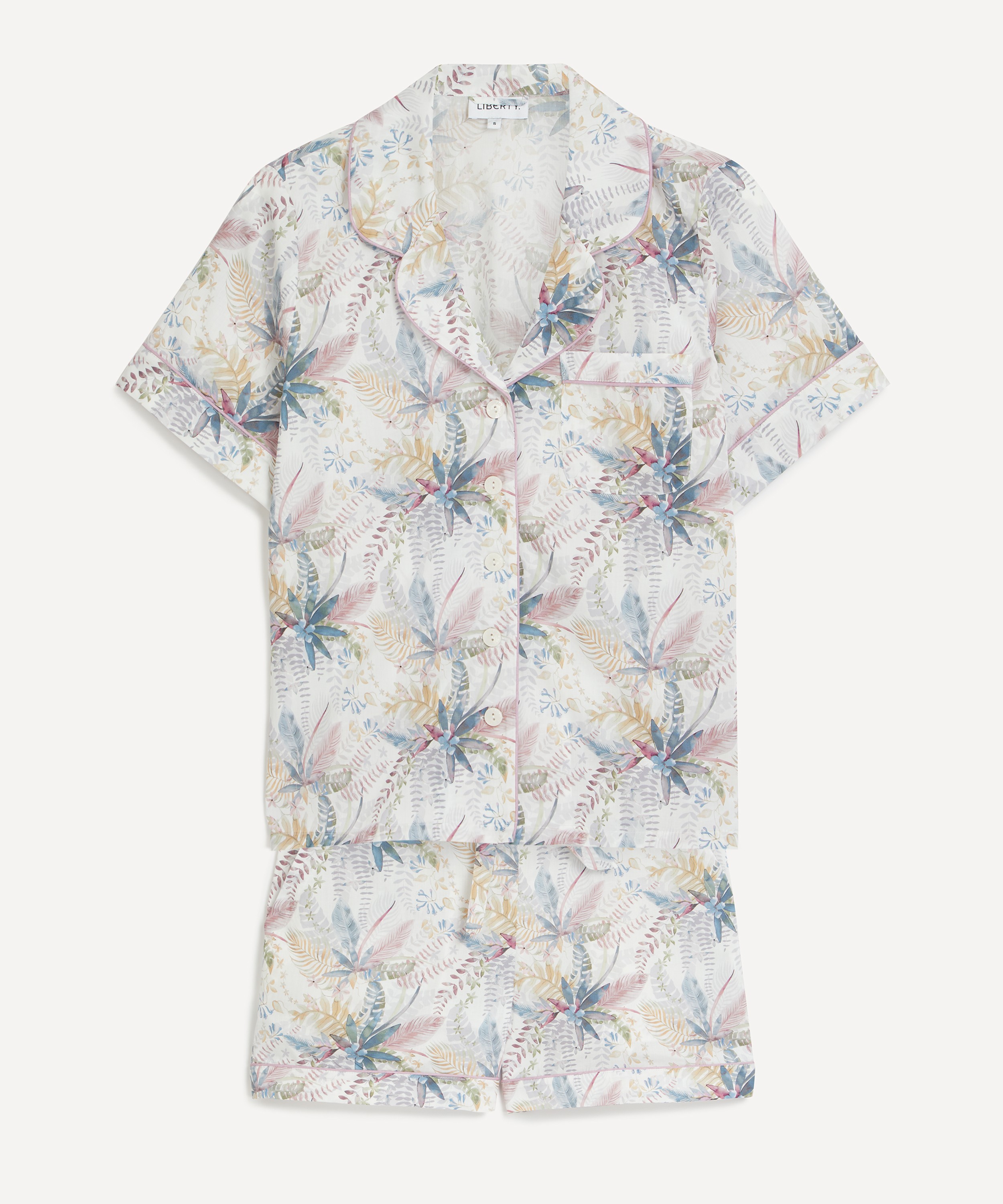 Liberty - Adeoye Tana Lawn™ Cotton Short-Sleeve Pyjama Set image number 0