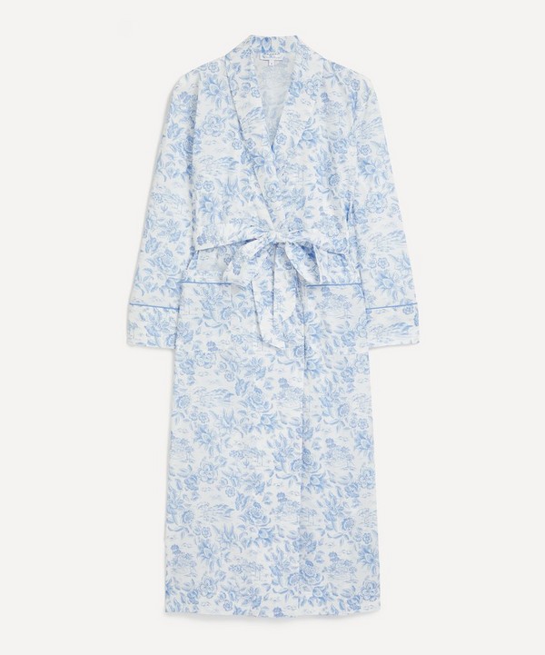 Liberty - Delft Lagoon Tana Lawn™ Cotton Classic Robe image number null