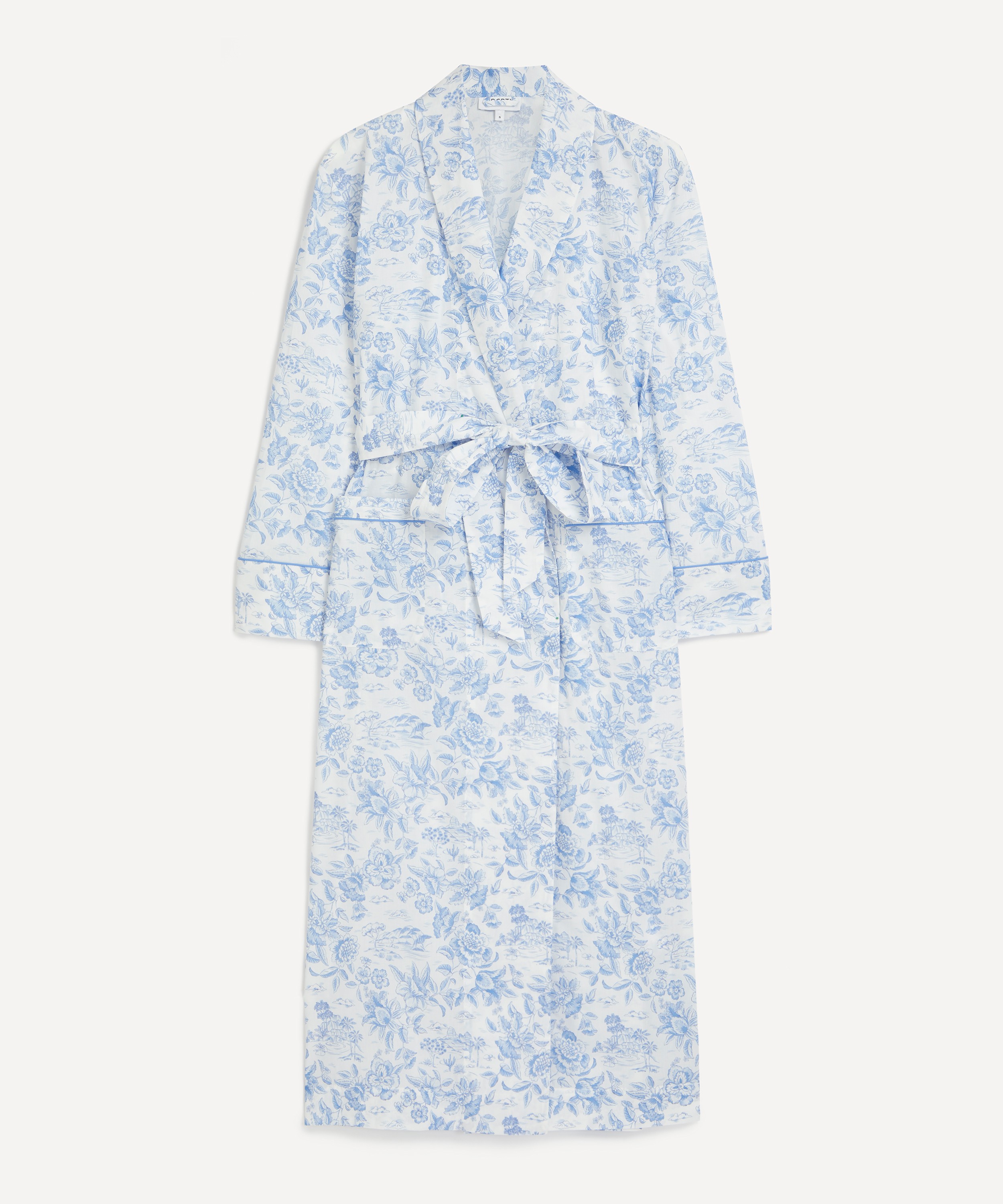 Liberty - Delft Lagoon Tana Lawn™ Cotton Classic Robe image number 0
