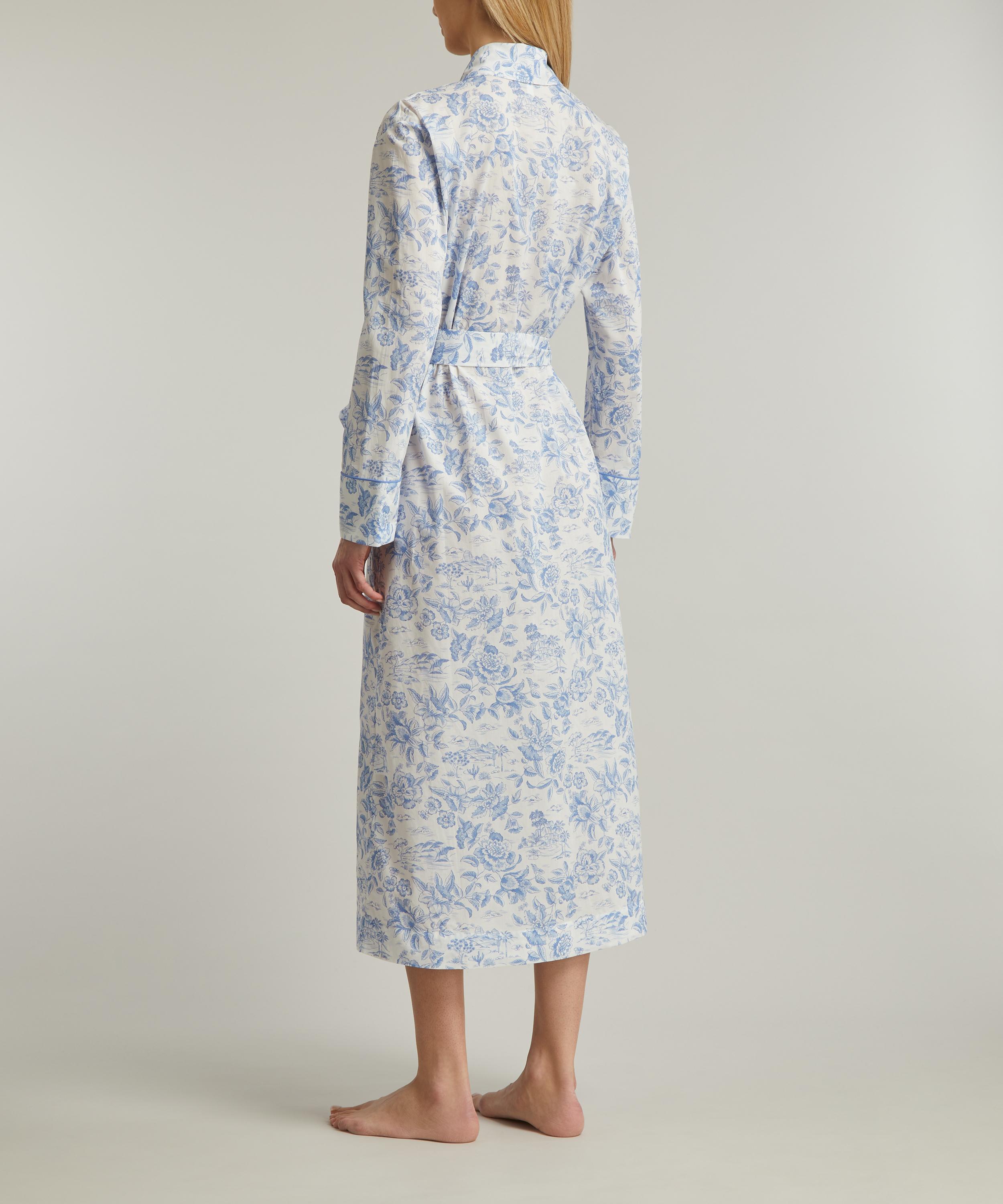 Liberty - Delft Lagoon Tana Lawn™ Cotton Classic Robe image number 3