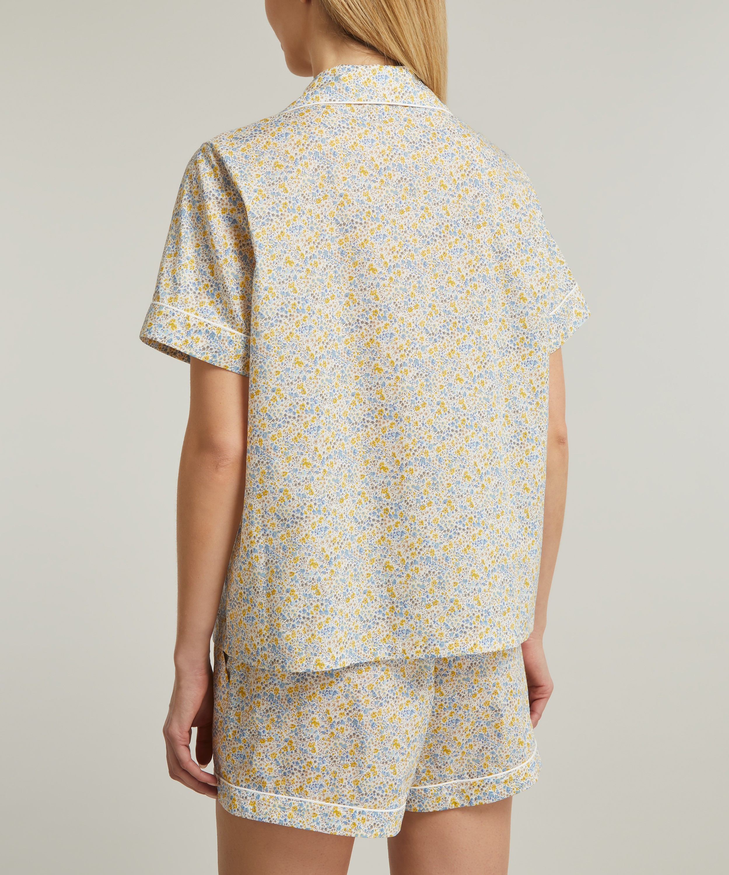 Liberty - Phoebe Tana Lawn™ Cotton Short-Sleeve Pyjama Set image number 3