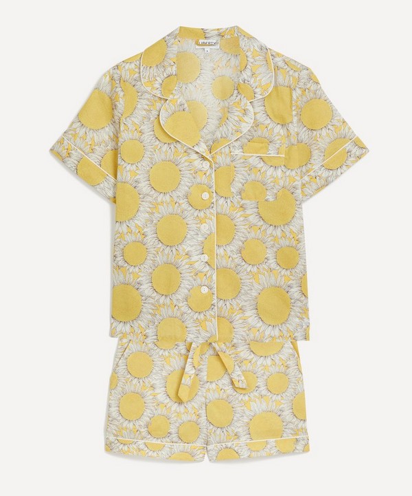 Liberty - Hello Sunshine Tana Lawn™ Cotton Short-Sleeve Pyjama Set image number null