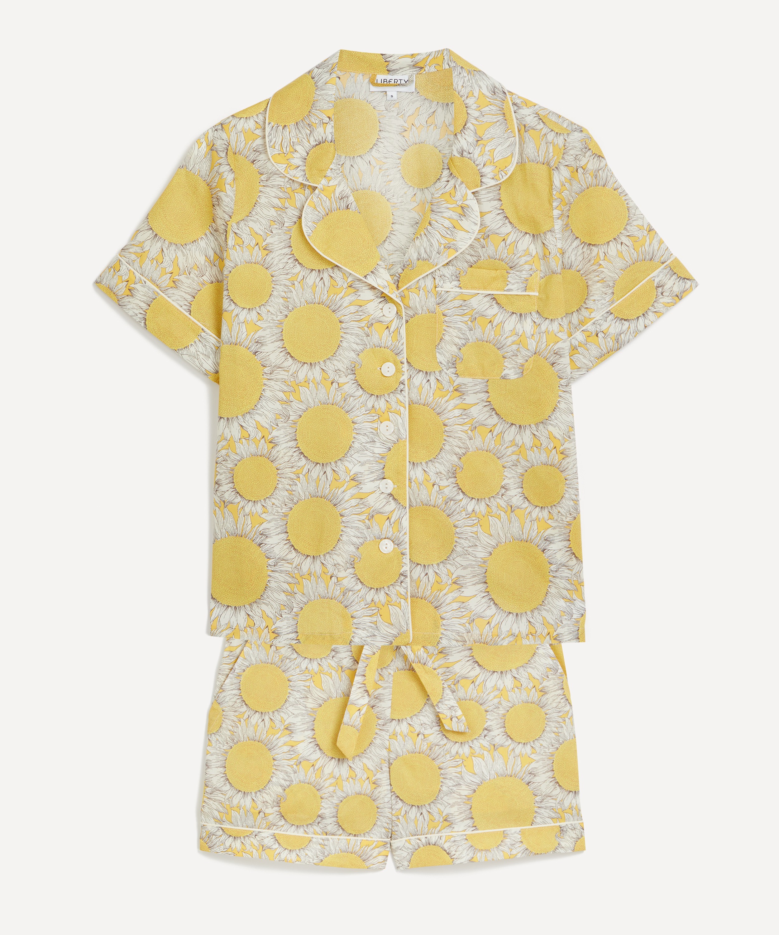 Liberty - Hello Sunshine Tana Lawn™ Cotton Short-Sleeve Pyjama Set