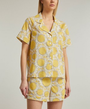 Liberty - Hello Sunshine Tana Lawn™ Cotton Short-Sleeve Pyjama Set image number 2