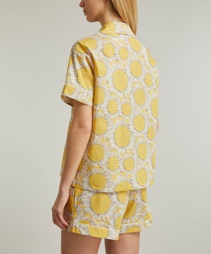 Liberty - Hello Sunshine Tana Lawn™ Cotton Short-Sleeve Pyjama Set image number 3