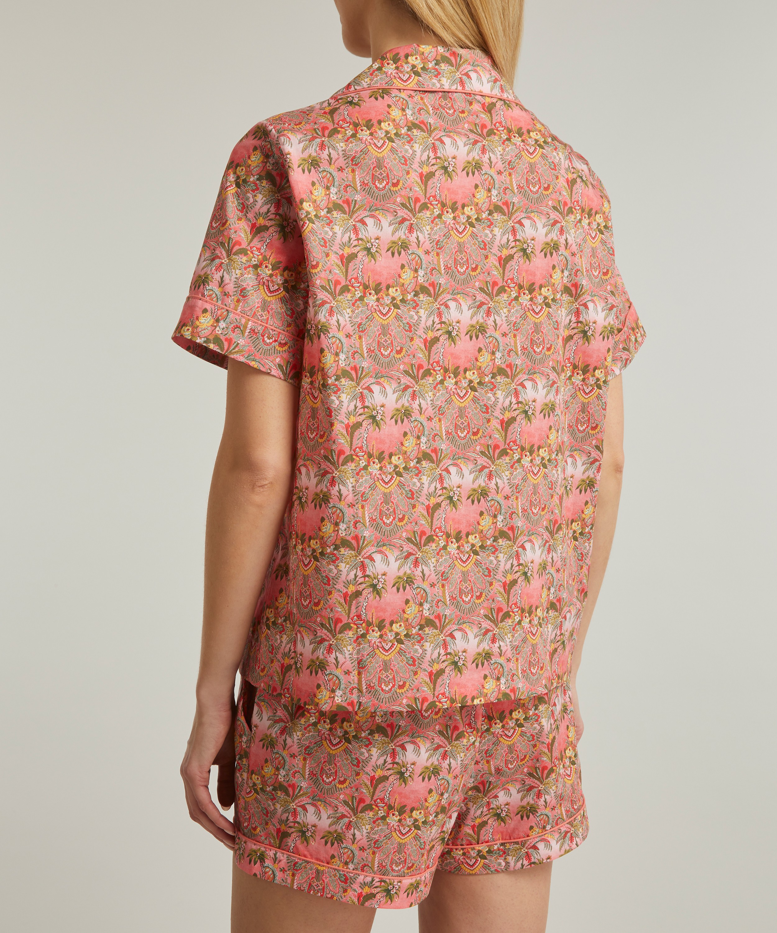 Liberty - Miro’s Paradise Tana Lawn™ Cotton Short-Sleeve Pyjama Set image number 3
