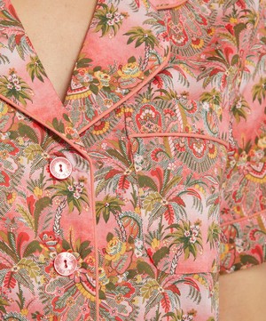 Liberty - Miro’s Paradise Tana Lawn™ Cotton Short-Sleeve Pyjama Set image number 4