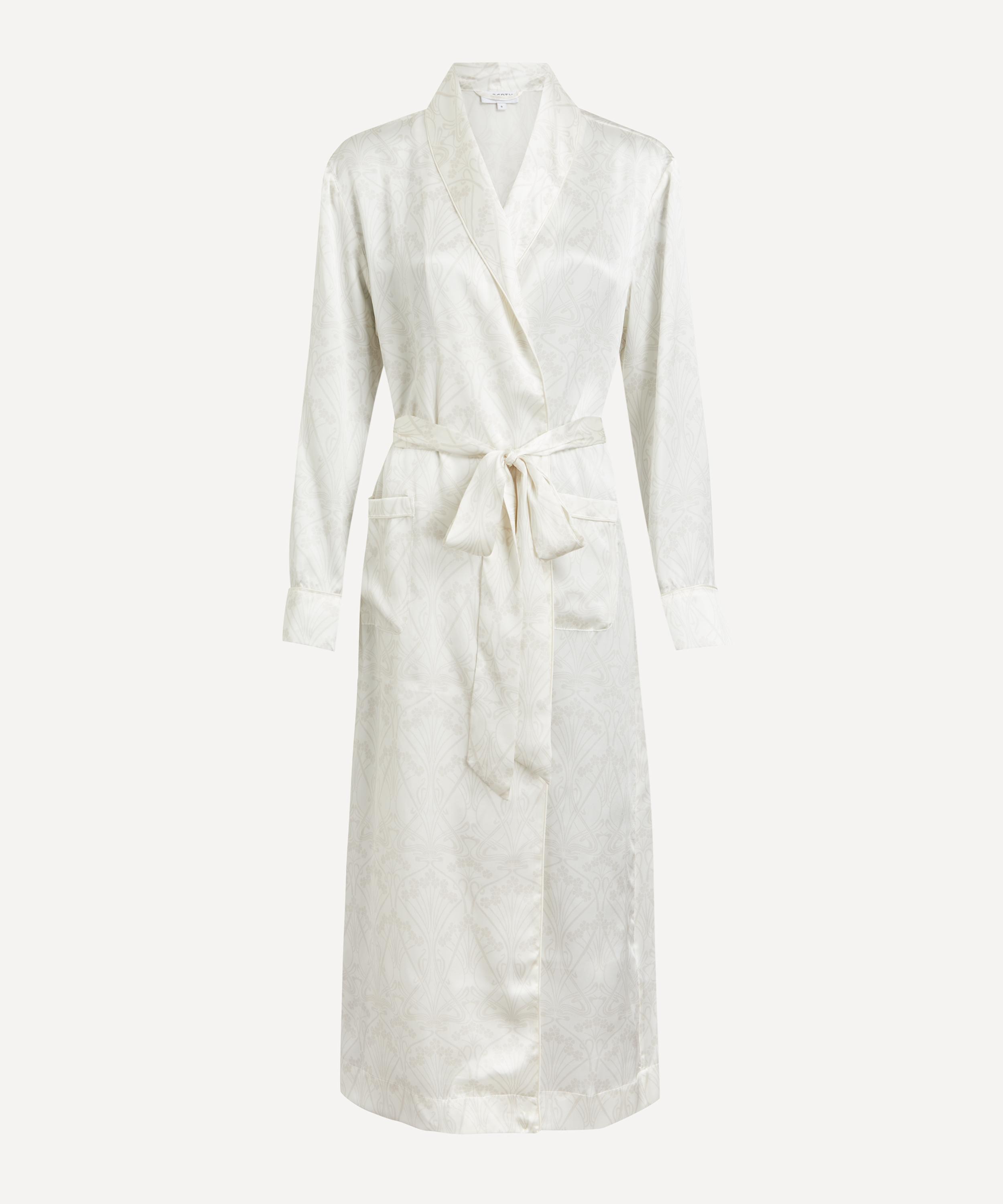 Liberty - Nouveau Ianthe  Silk-Satin Classic Robe image number 0