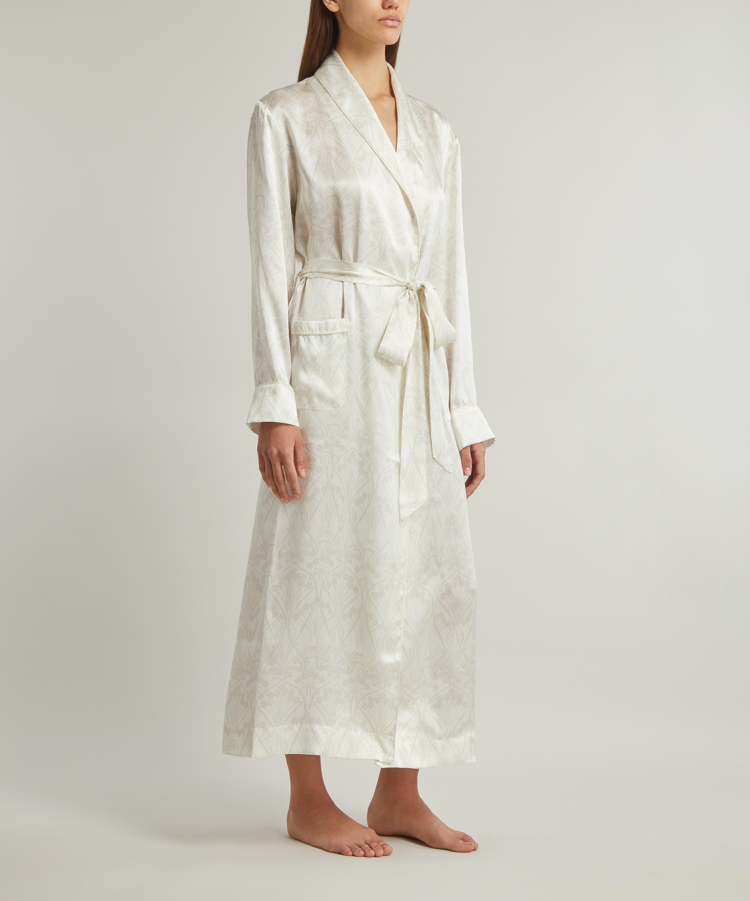 Liberty - Nouveau Ianthe  Silk-Satin Classic Robe image number 2