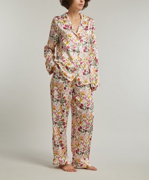 Liberty - Heidi Silk-Satin Pyjama Set image number 1