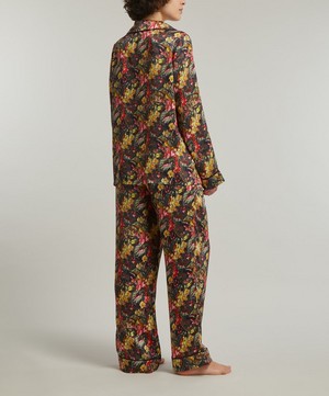 Liberty - Liberty Leopard Silk-Satin Pyjama Set image number 3