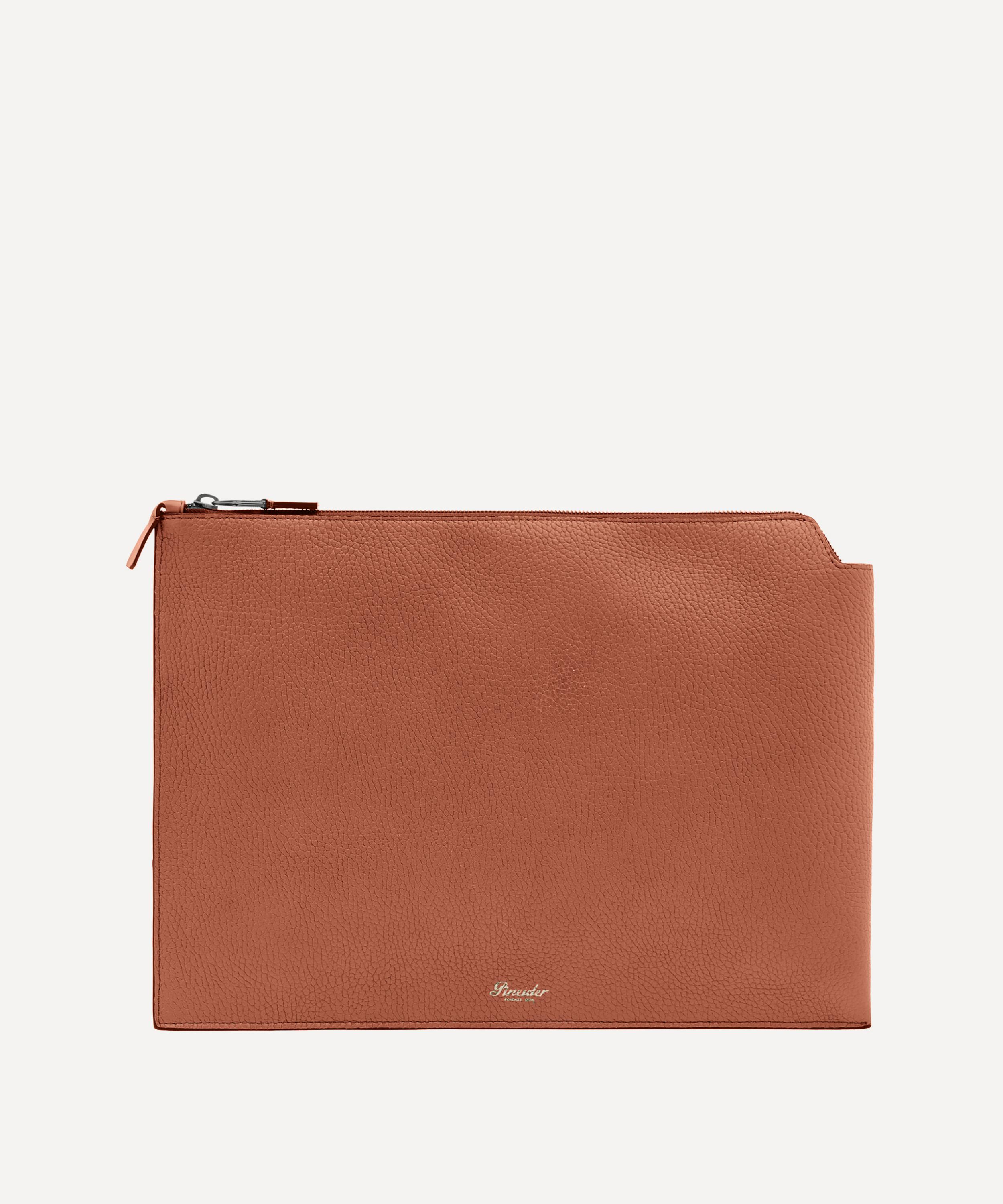 Pineider - Grained Leather Document Pouch image number 0