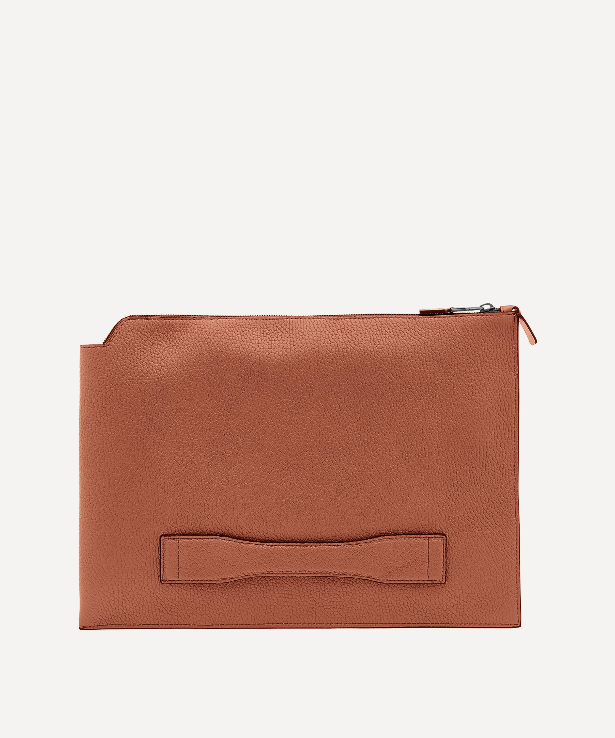 Pineider - Grained Leather Document Pouch image number 1