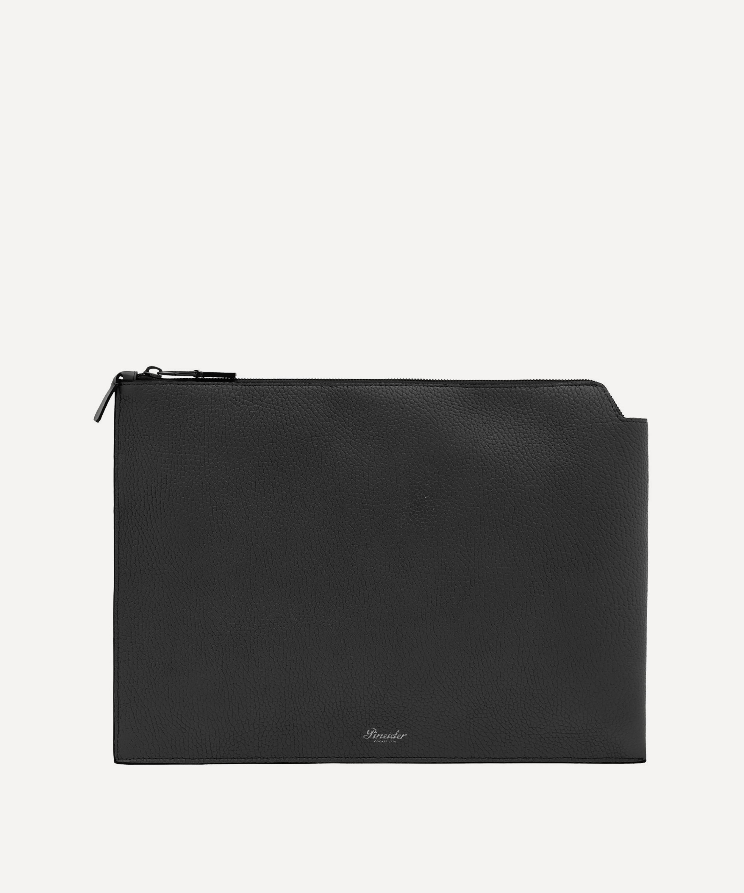 Pineider - Grained Leather Document Pouch image number 0