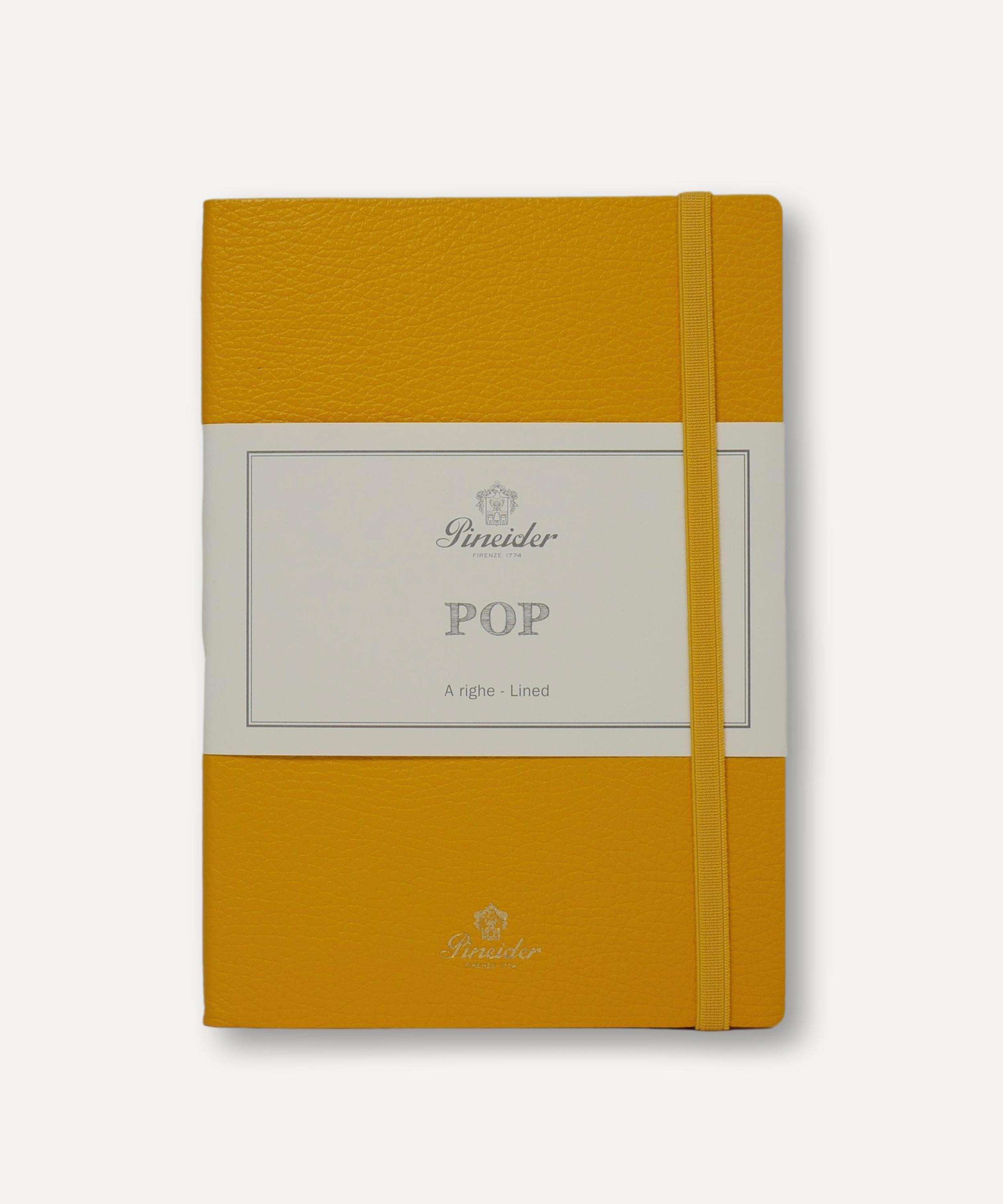 Pineider - Leather Lined Pop Notebook