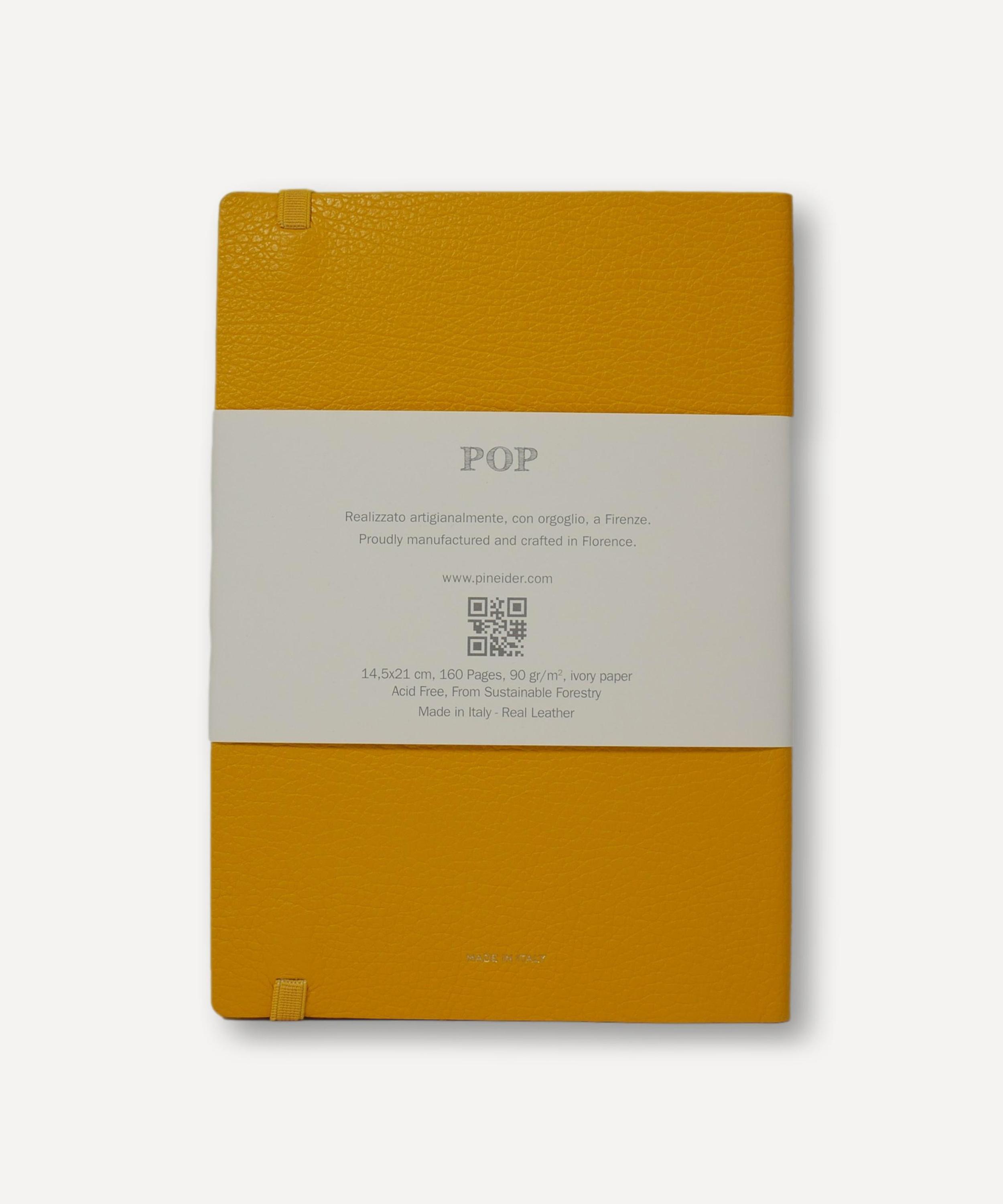 Pineider - Leather Lined Pop Notebook image number 1