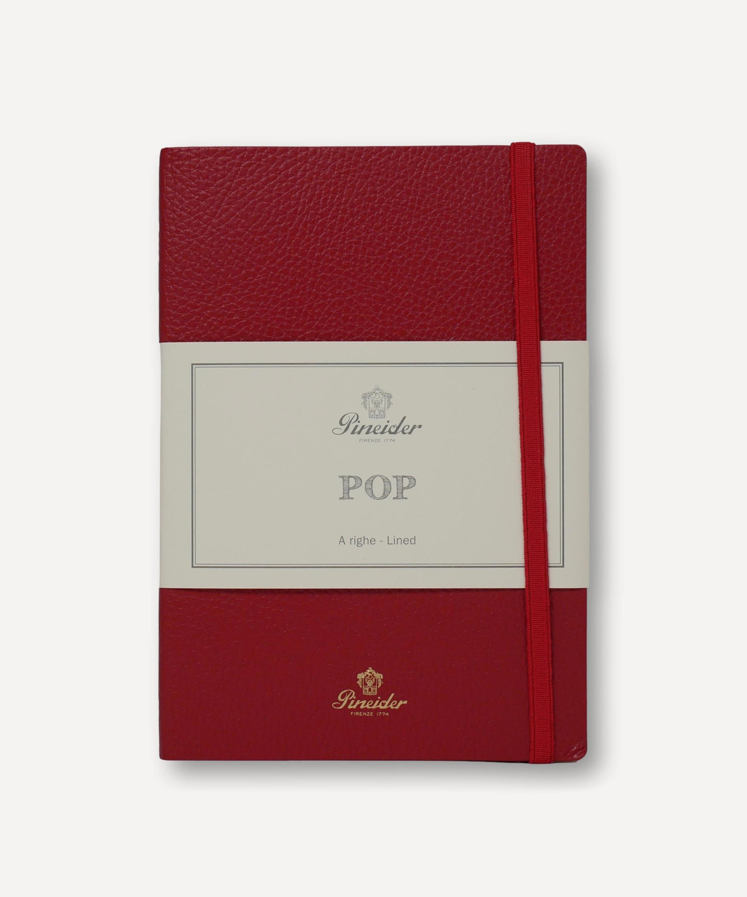 Pineider - Leather Lined Pop Notebook image number 1