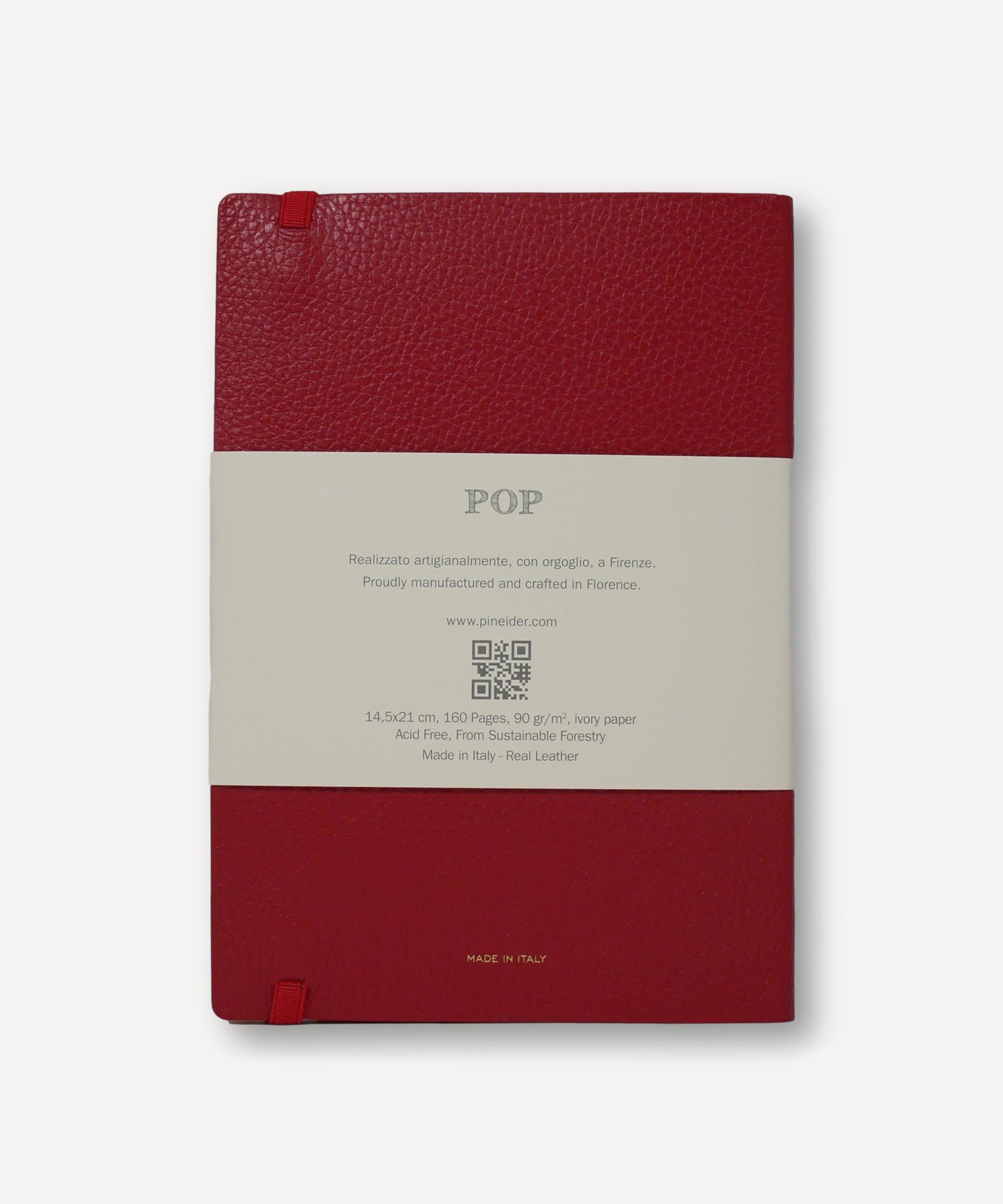 Pineider - Leather Lined Pop Notebook image number 2