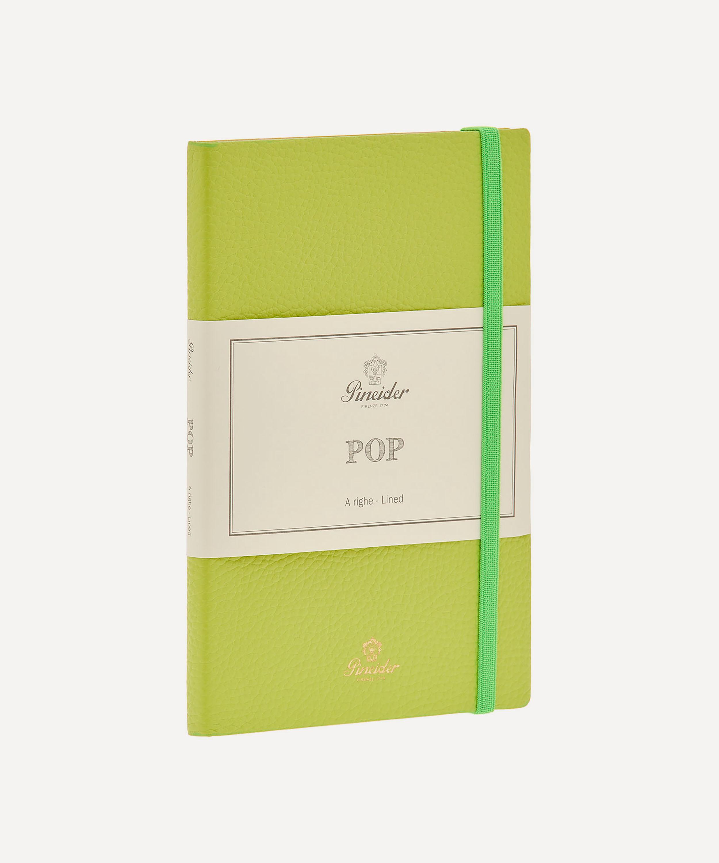 Pineider - Leather Lined Pop Notebook image number 1