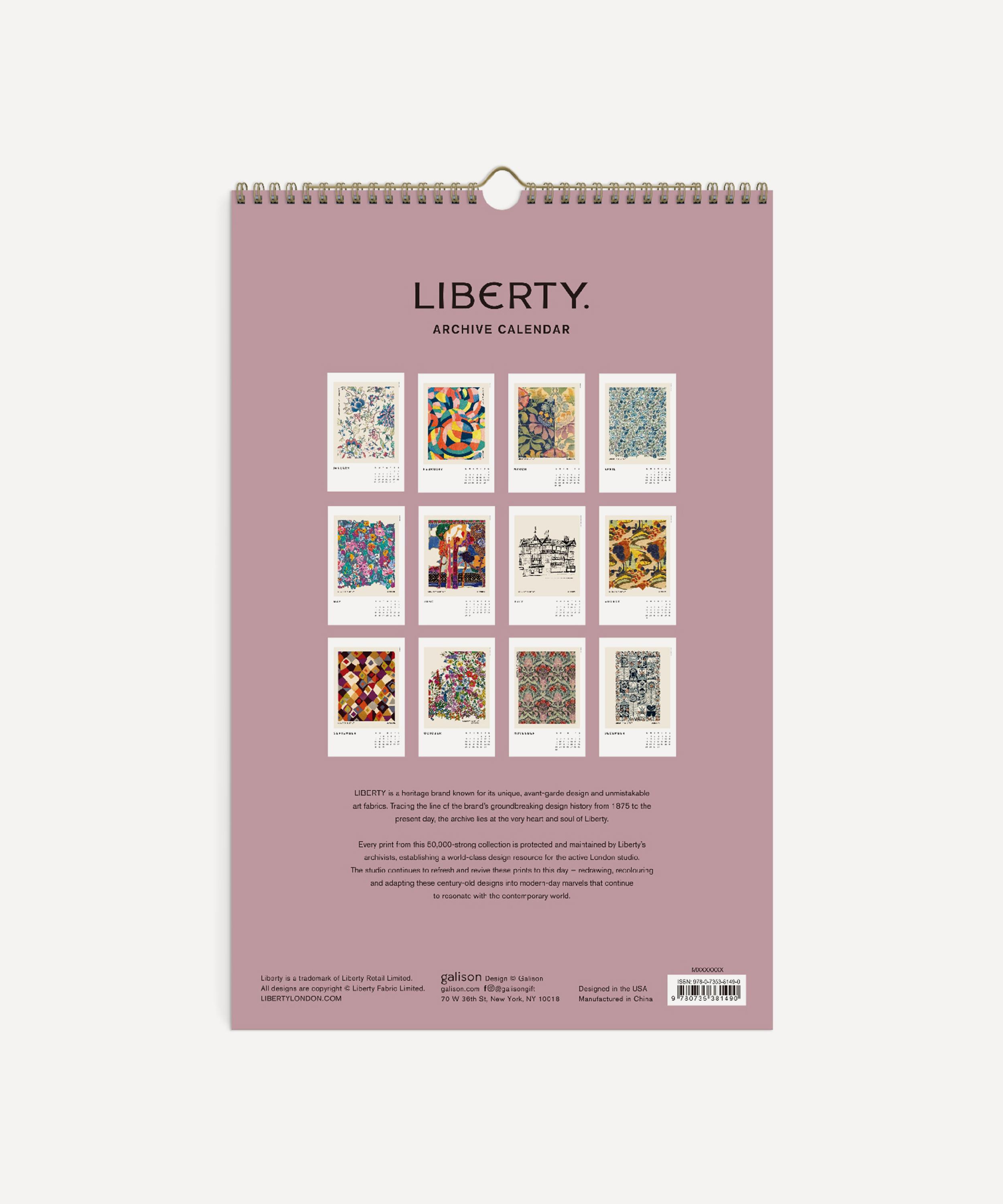 Liberty - Liberty 2025 Wall Calendar image number 5