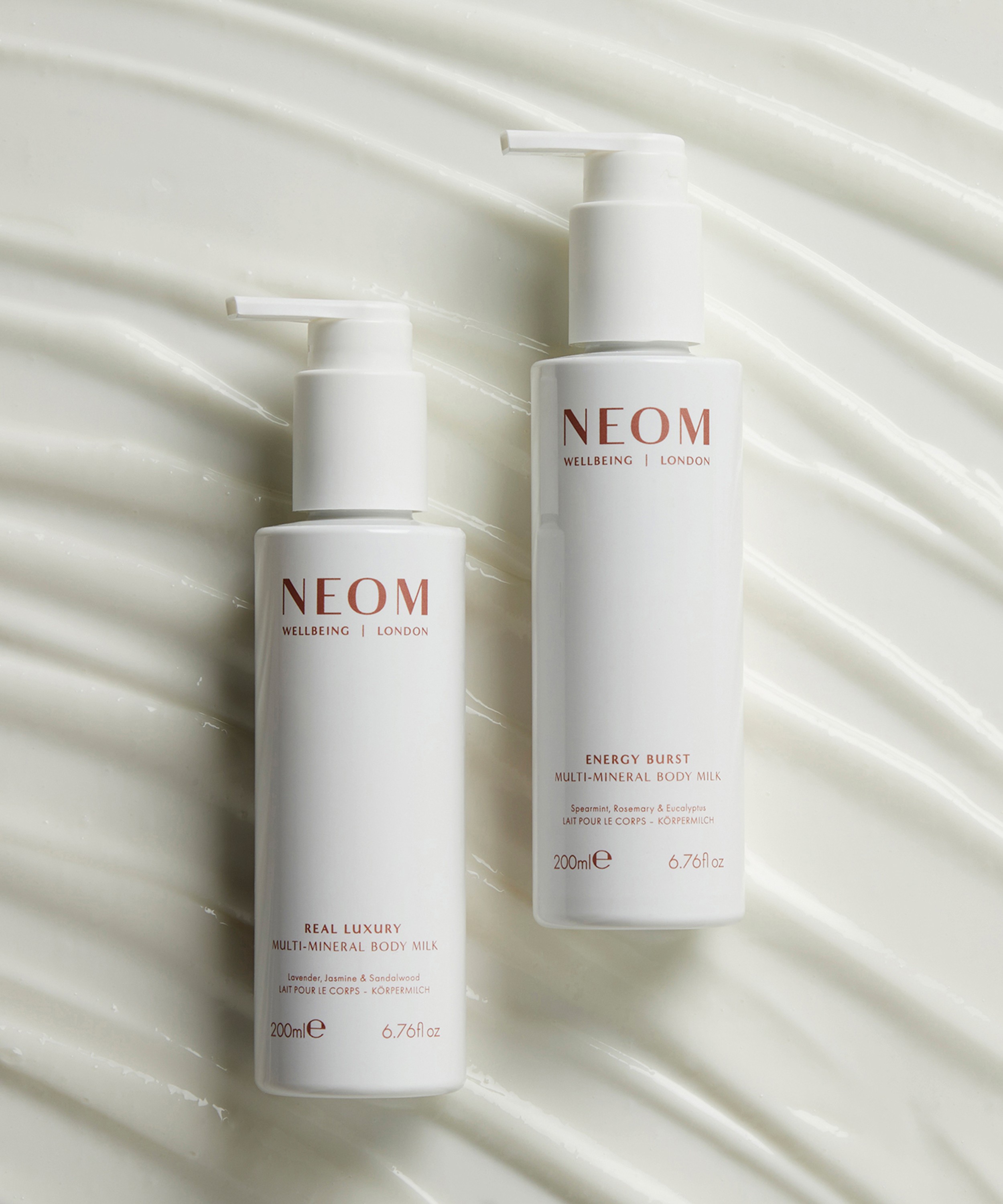 NEOM Organics - Real Luxury Multi-Mineral Body Milk 200ml image number 2