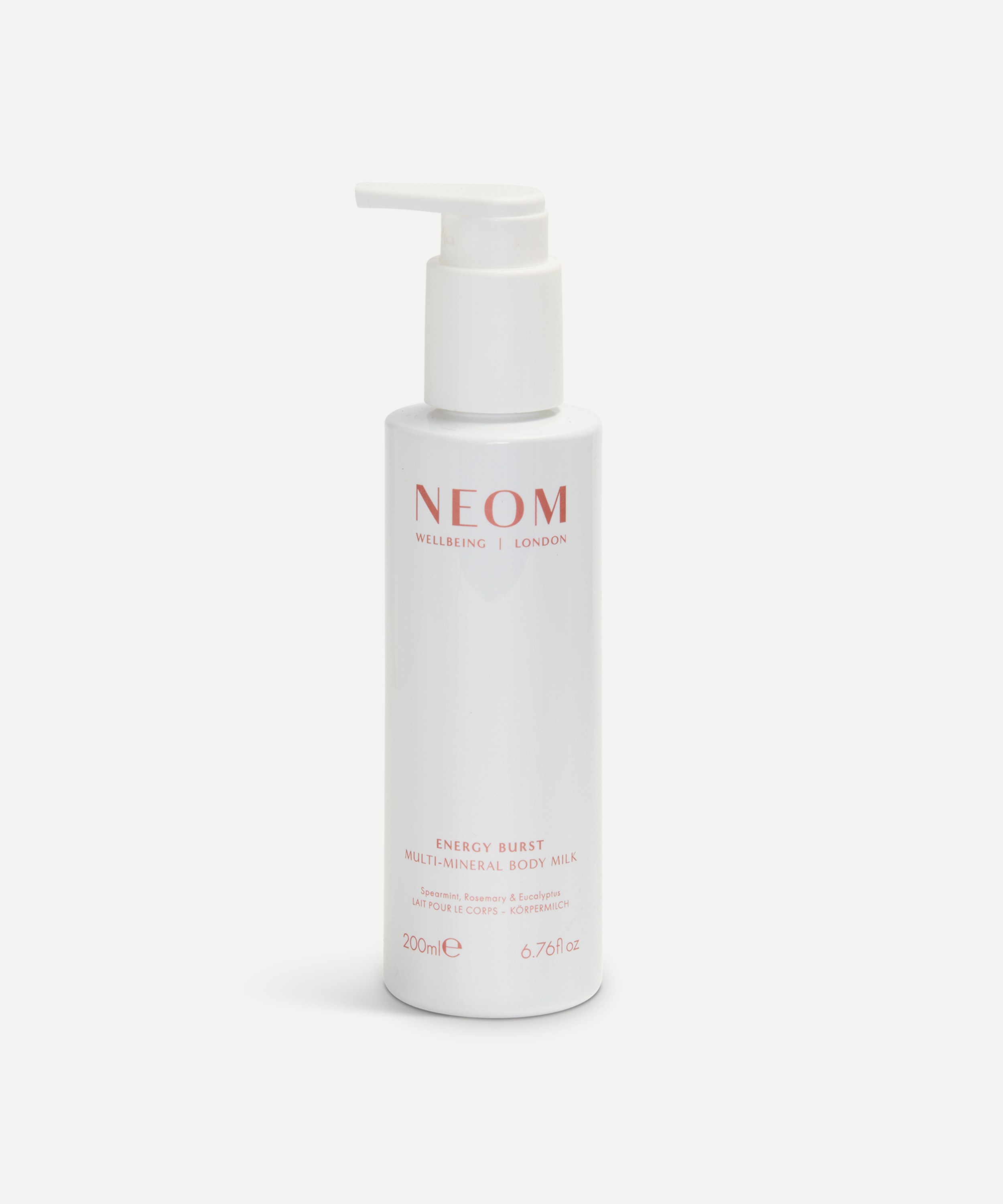 NEOM Wellbeing London - Energy Burst Multi-Mineral Body Milk 200ml image number 0