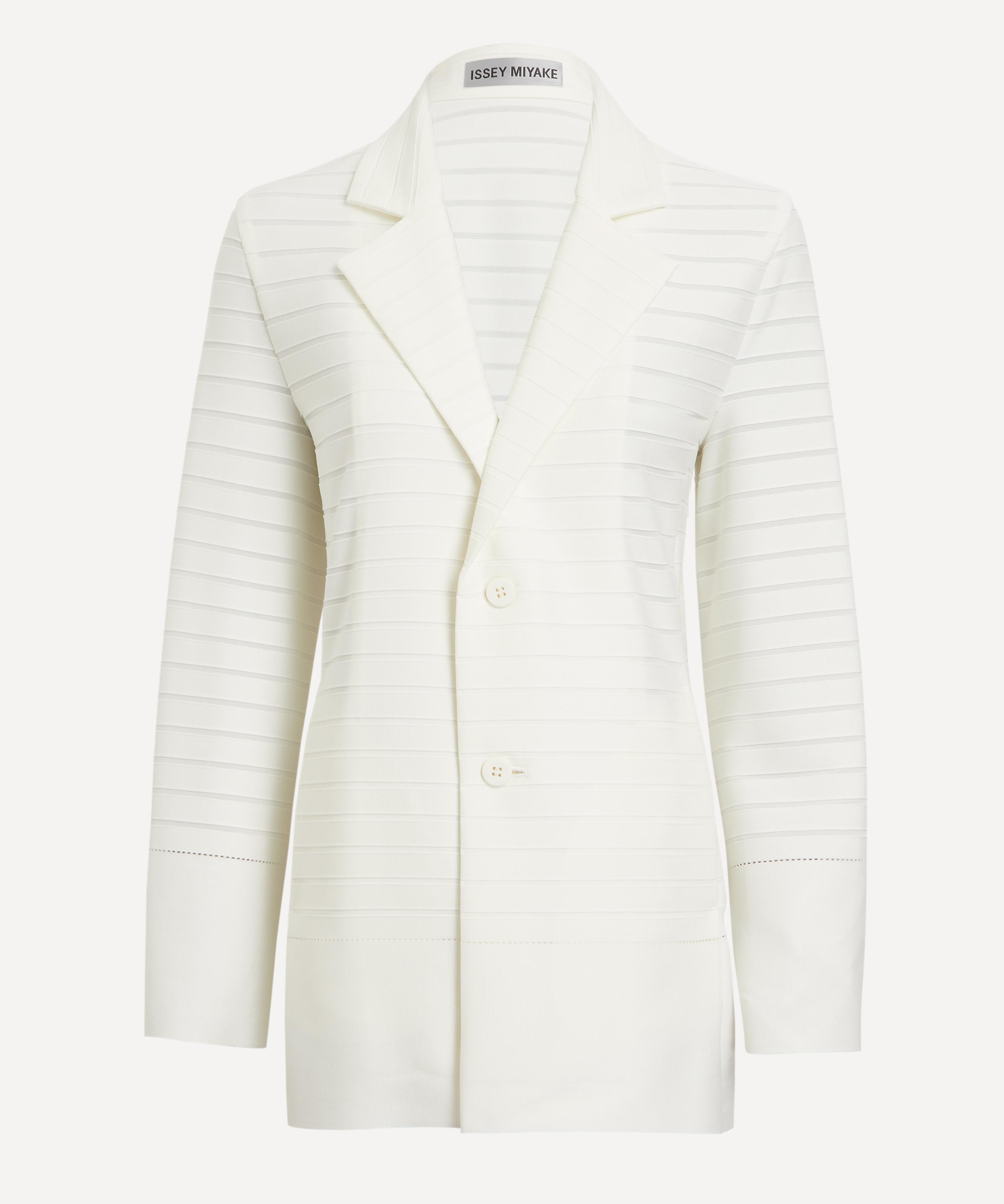 Issey Miyake - Horizontal Striped Jacket 