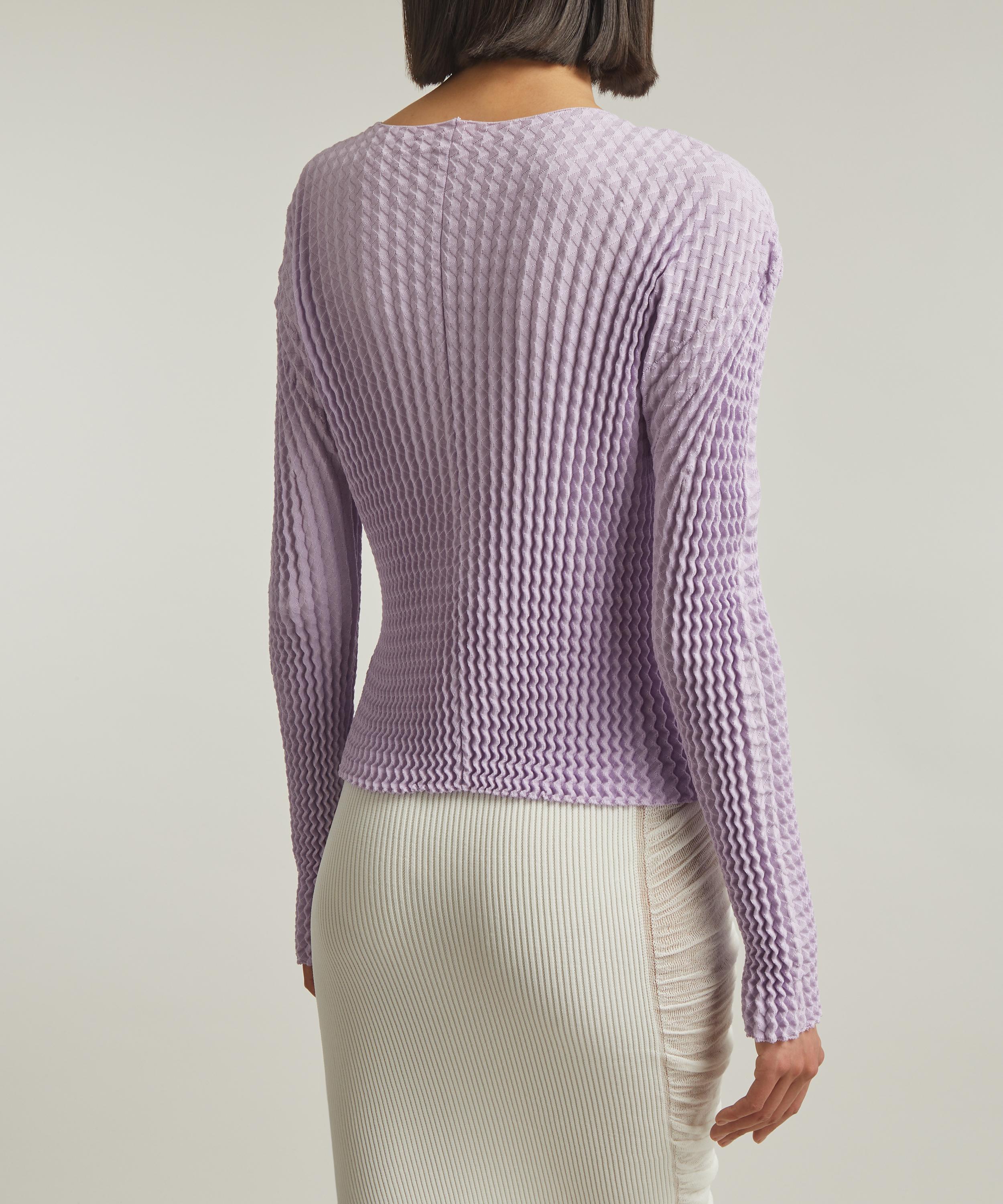 Issey Miyake - SPONGY-46 Pleated Cardigan image number 3