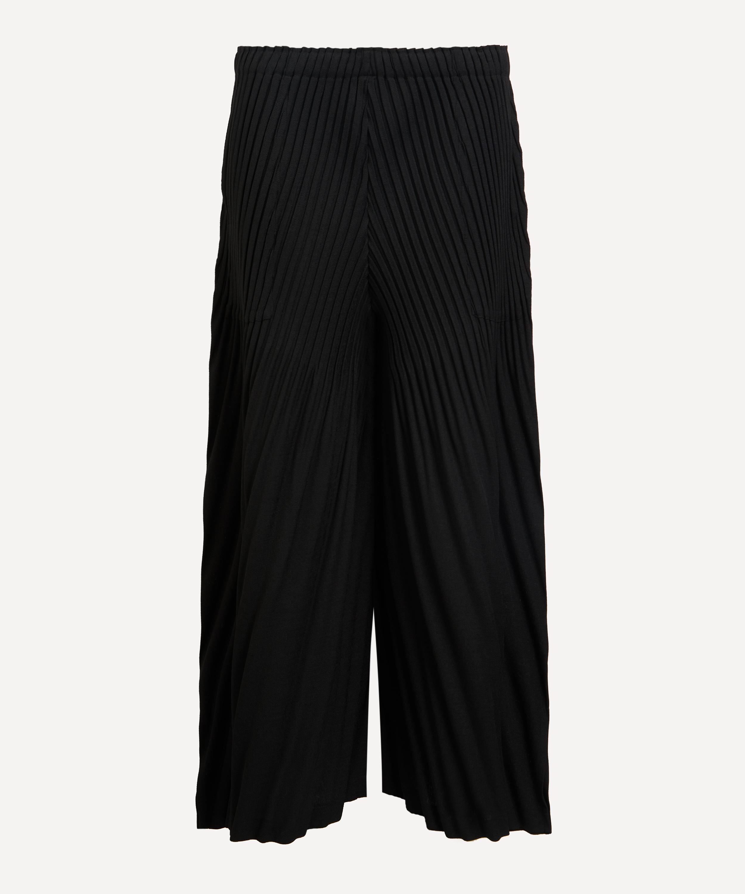 Issey Miyake - LINEN LIKE PLEATS Trousers image number 0